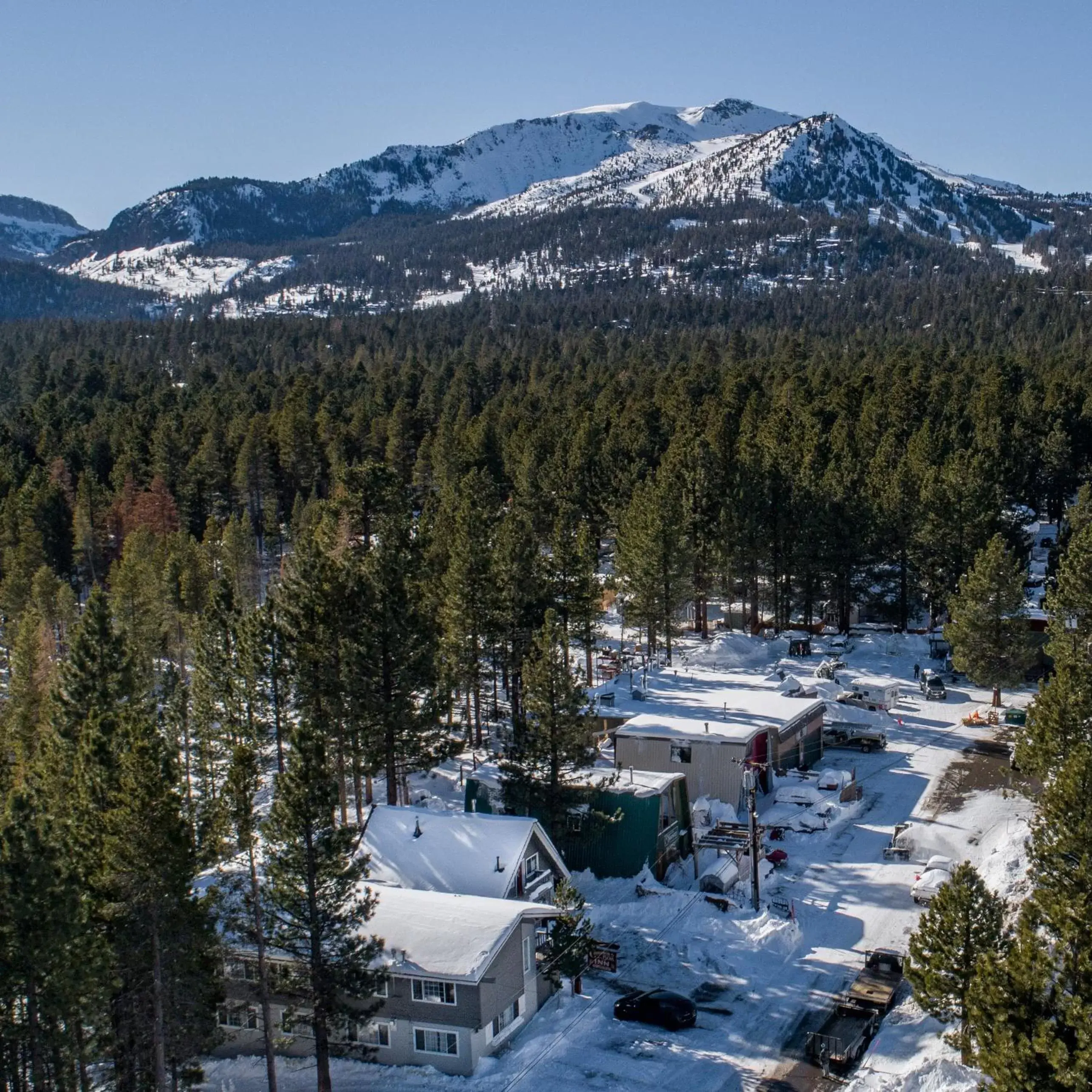 Location, Mountain View in Cinnamon Bear Inn