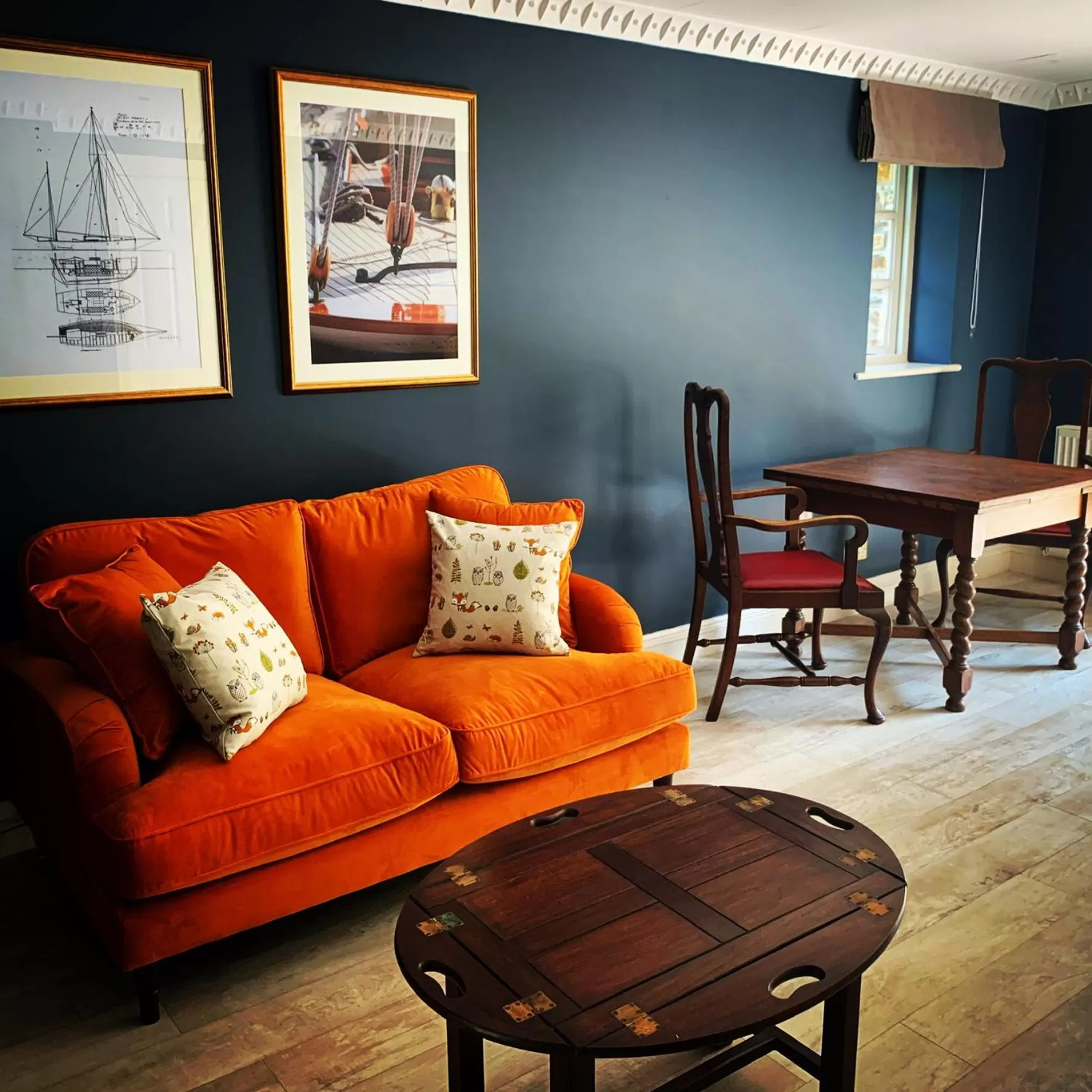Living room, Seating Area in Boscundle Manor
