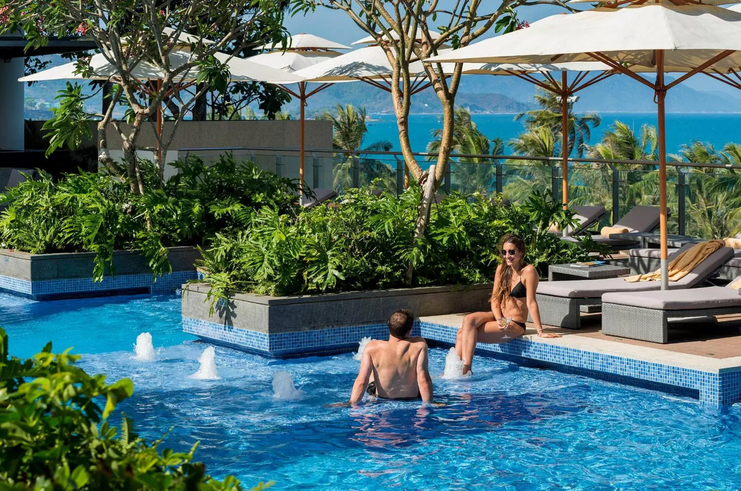 People, Swimming Pool in InterContinental Nha Trang, an IHG Hotel