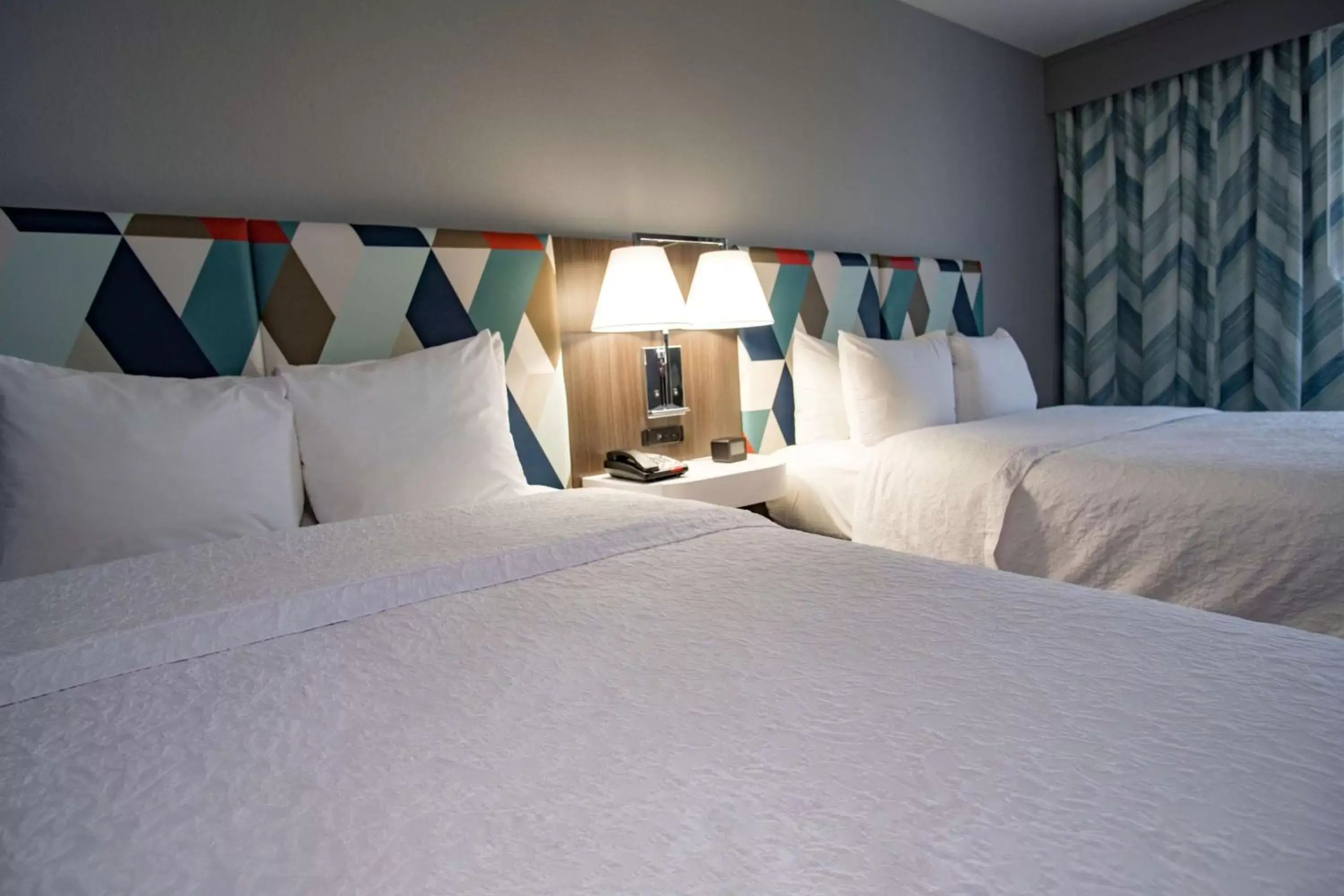 Bed in Hampton Inn Oklahoma City/Yukon Bed in Hampton Inn Oklahoma City/Yukon