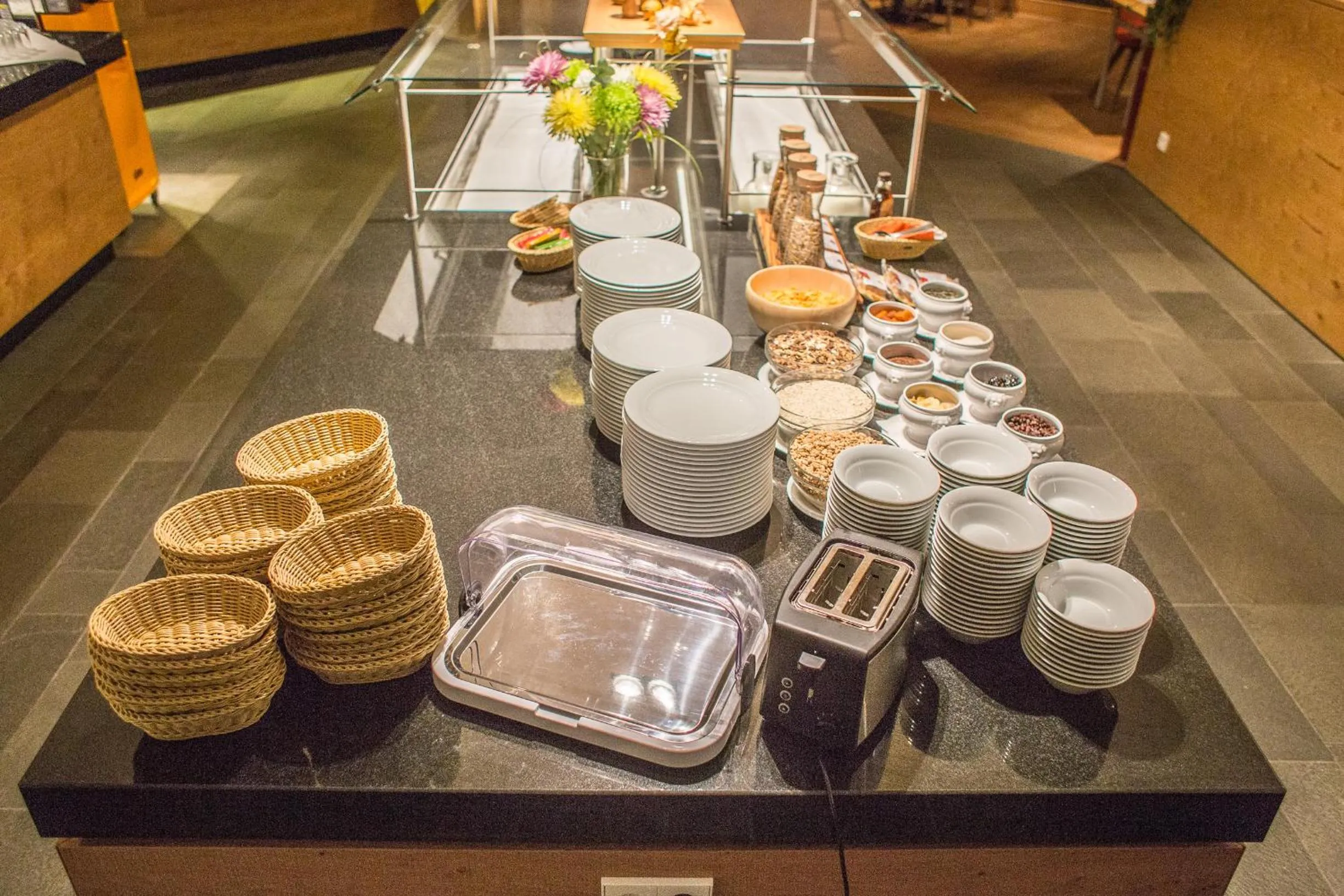 Buffet breakfast in Achalm Hotel