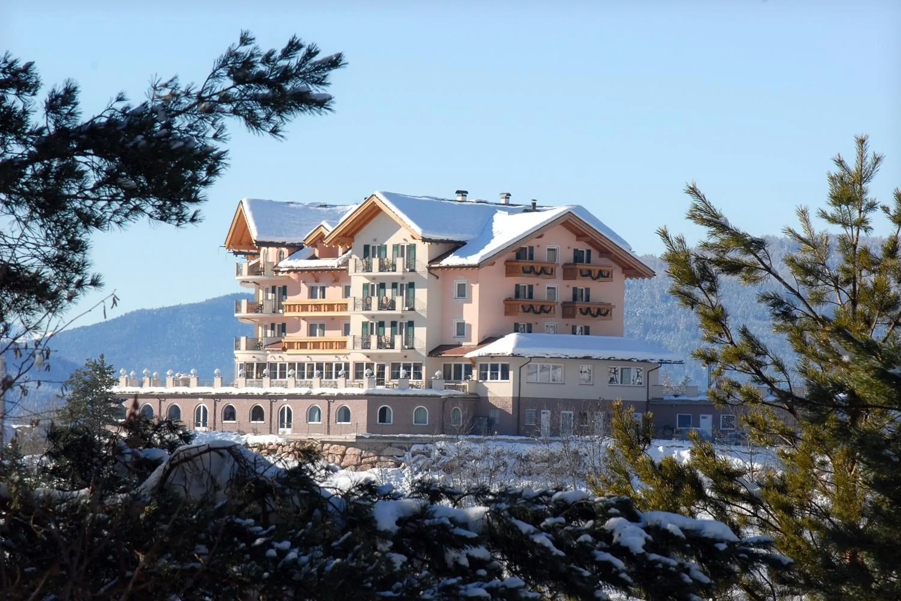 Property building, Winter in Hotel Lagorai Resort & Spa