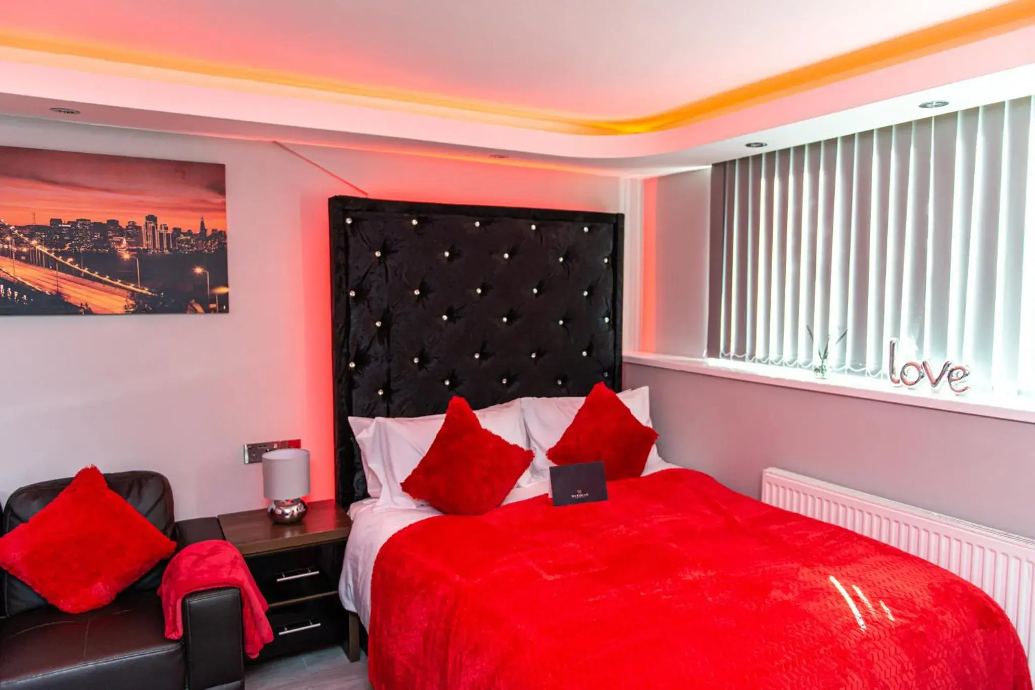 Bed in Meridian Serviced Apartments