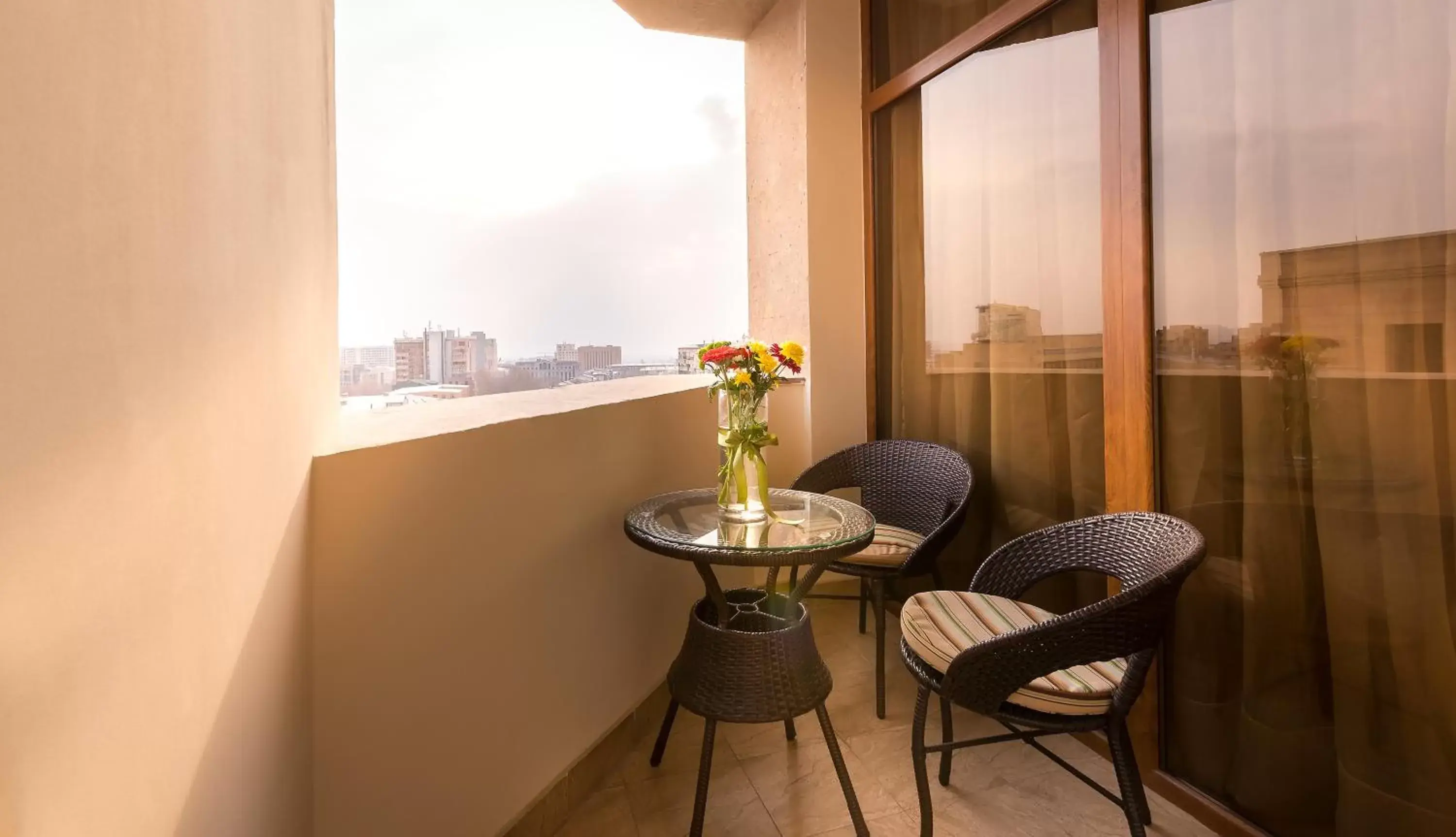 Balcony/Terrace in Paris Hotel Yerevan