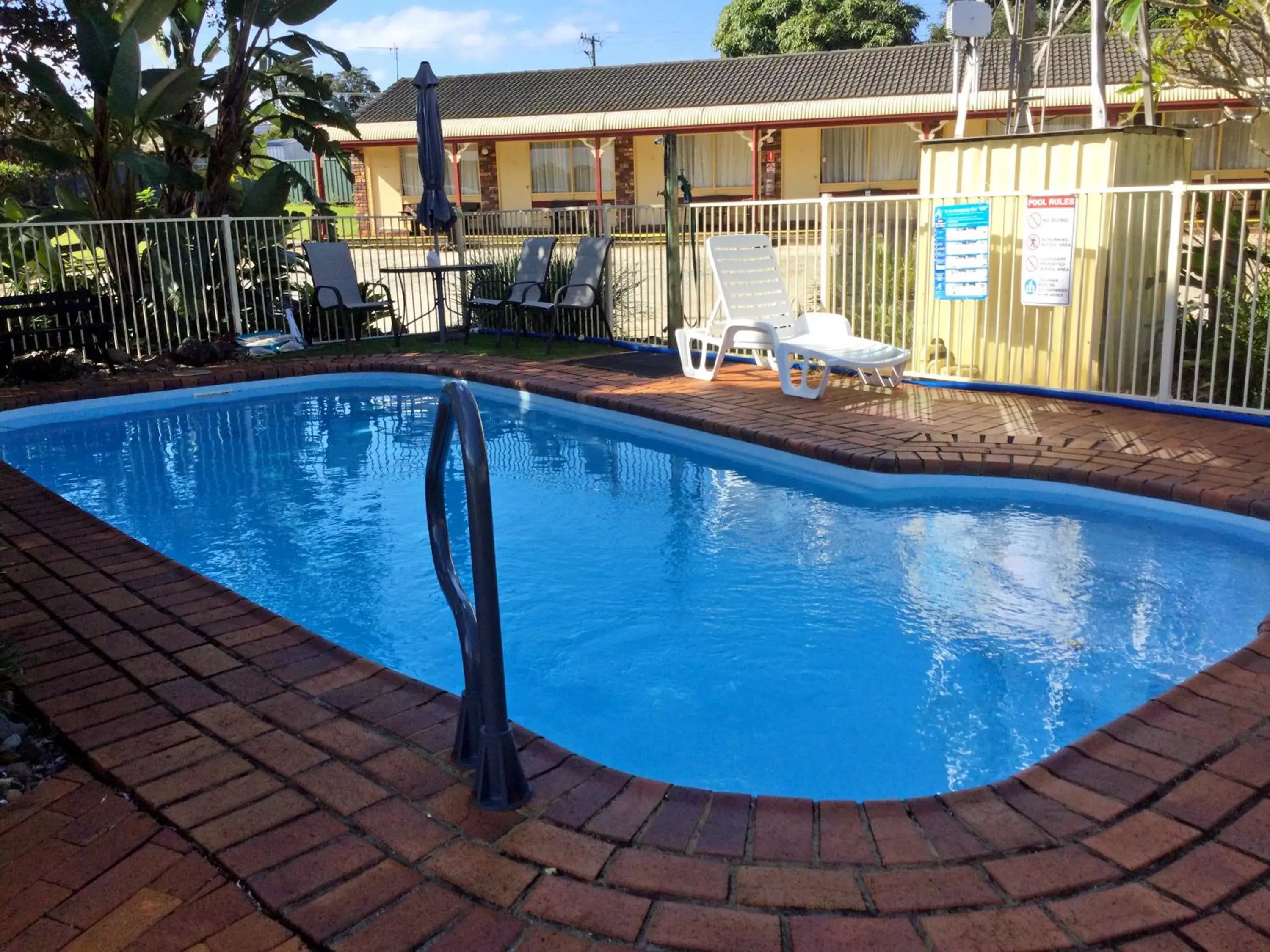 Pool view, Swimming Pool in Alstonville Settlers Motel
