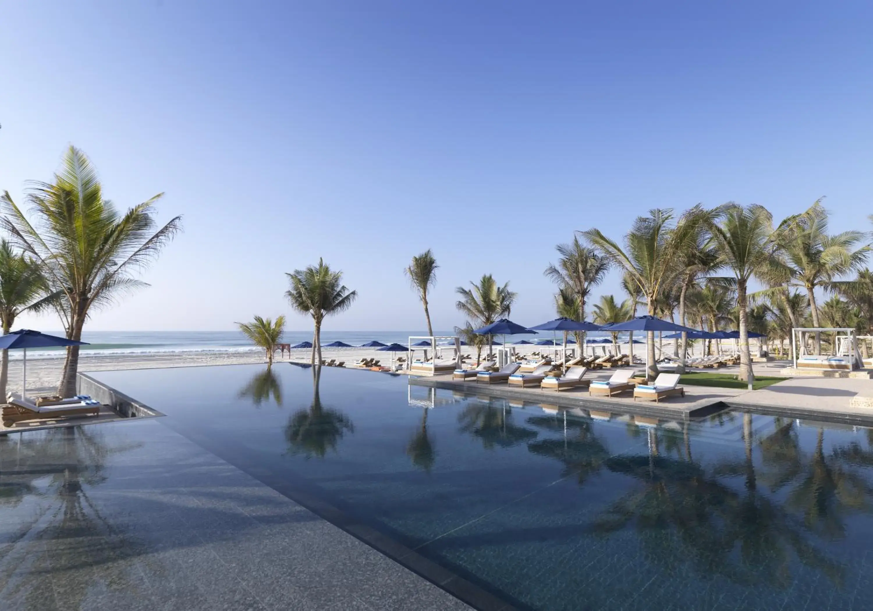 Swimming pool in Al Baleed Resort Salalah by Anantara Swimming pool in Al Baleed Resort Salalah by Anantara