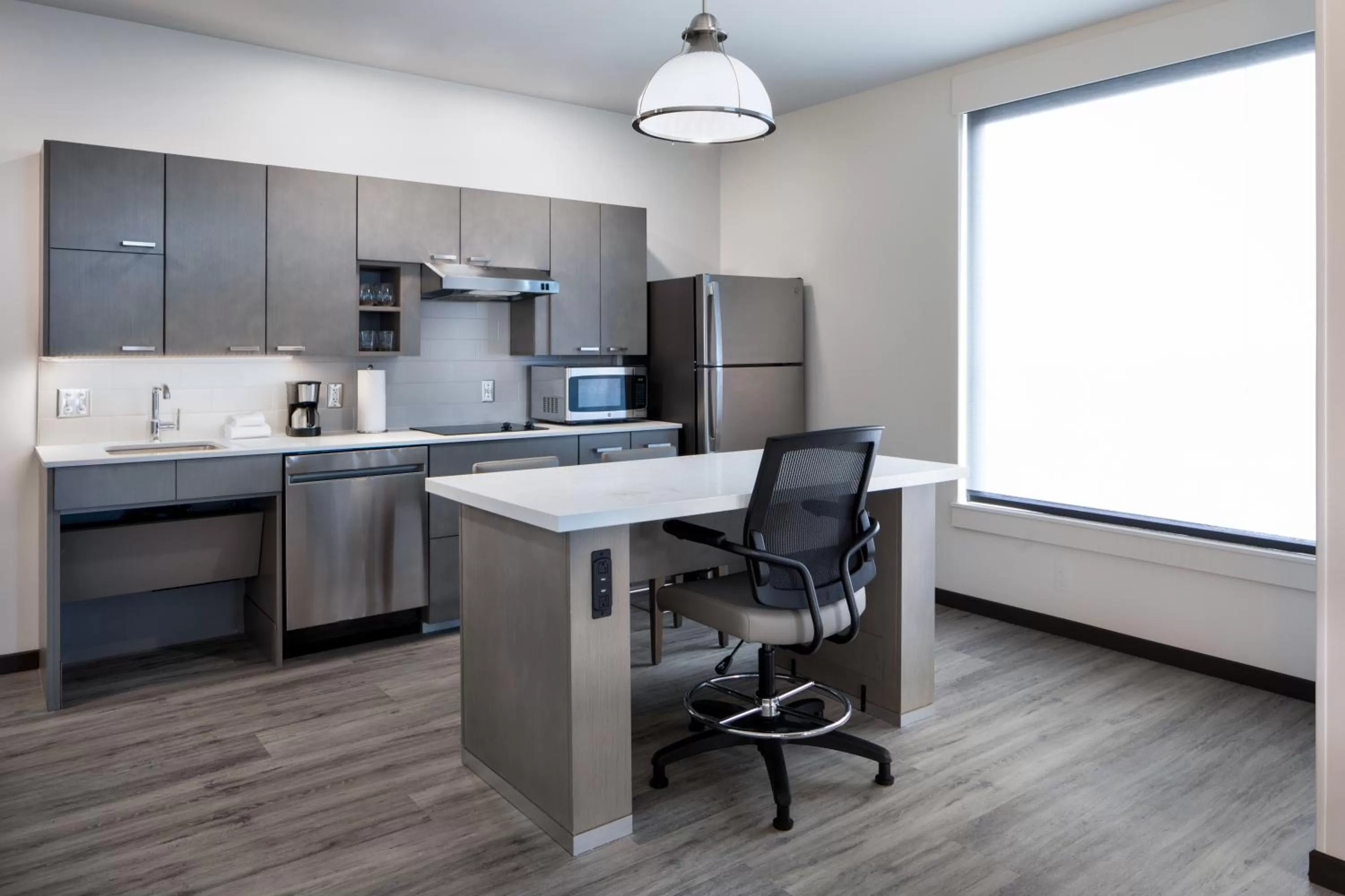 Kitchen or kitchenette in Hyatt House Denver Aurora Anschutz Medical Campus