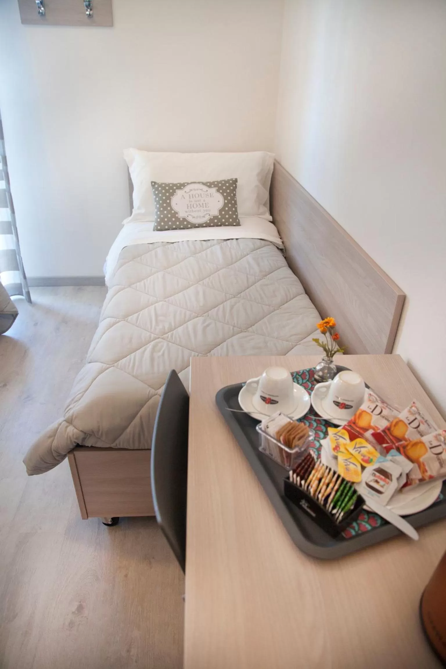 Bed in Hotel Gabbiano