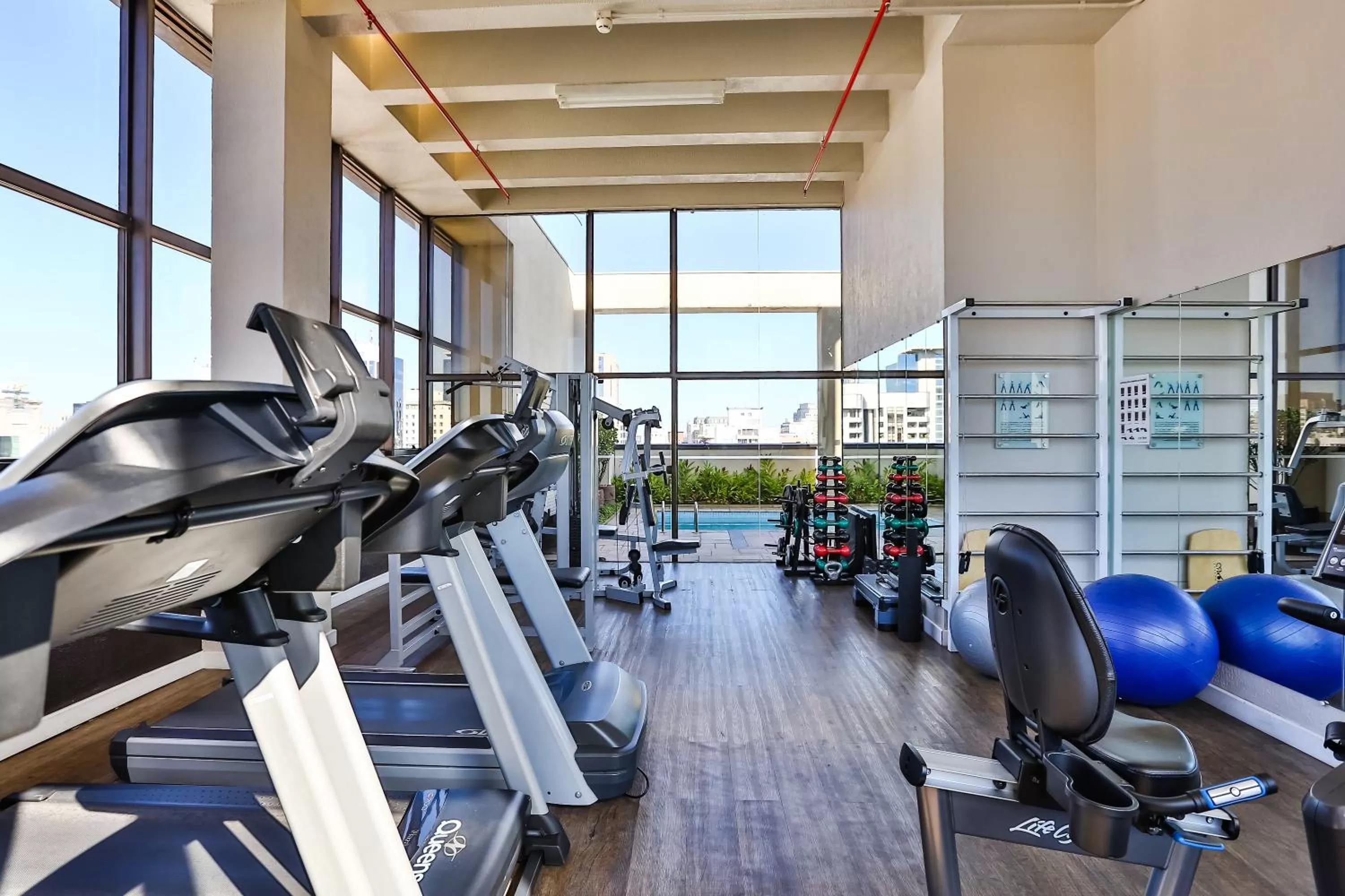 Fitness centre/facilities in Double Tree by Hilton São Paulo Itaim