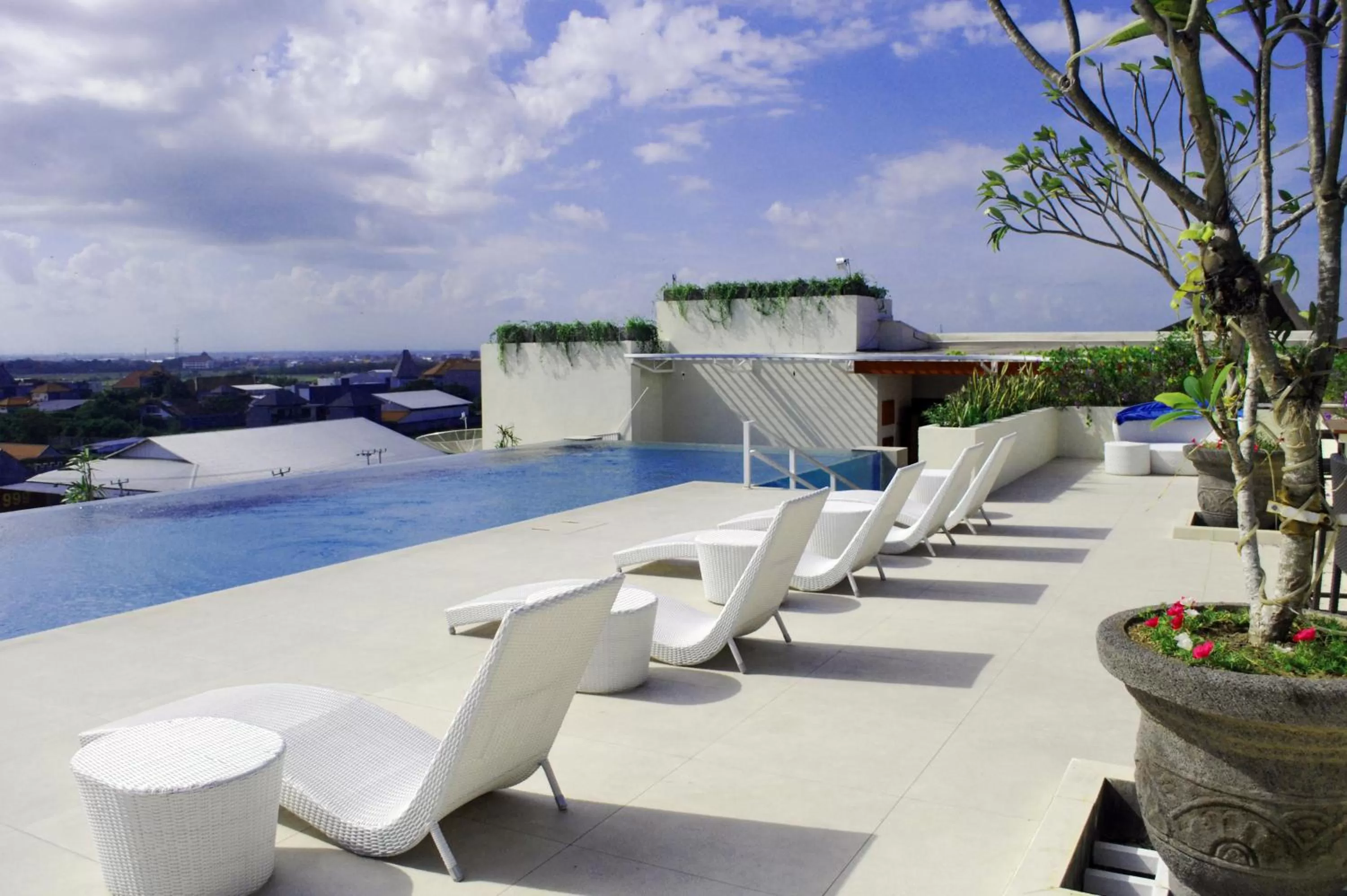 Swimming pool in Atanaya Kuta Bali