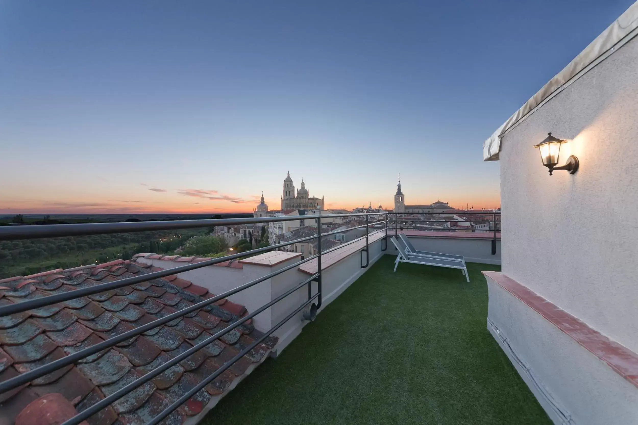 Balcony/Terrace in Real Segovia by Recordis Hotels