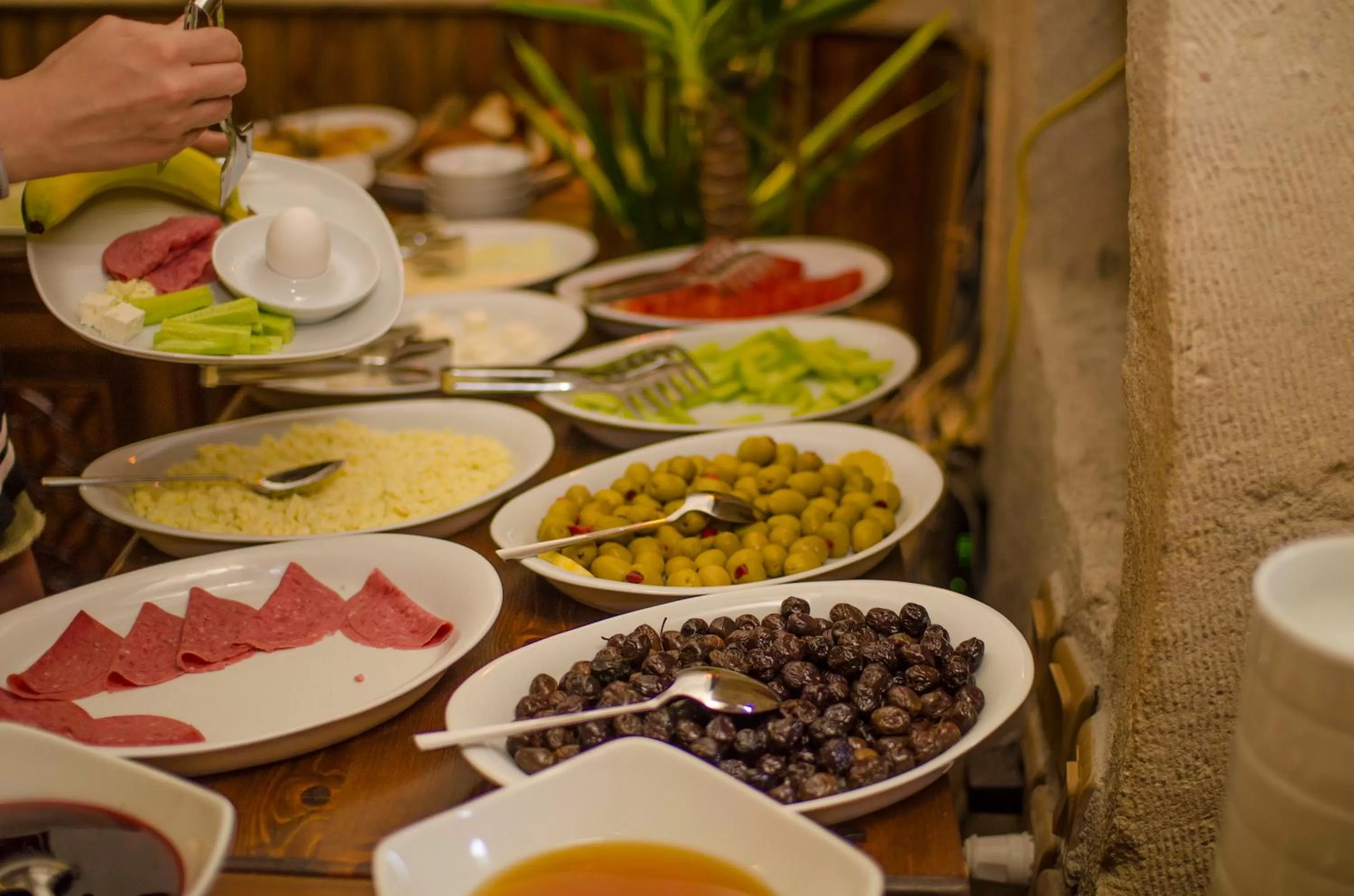 Food close-up in Tulip Cave Suites