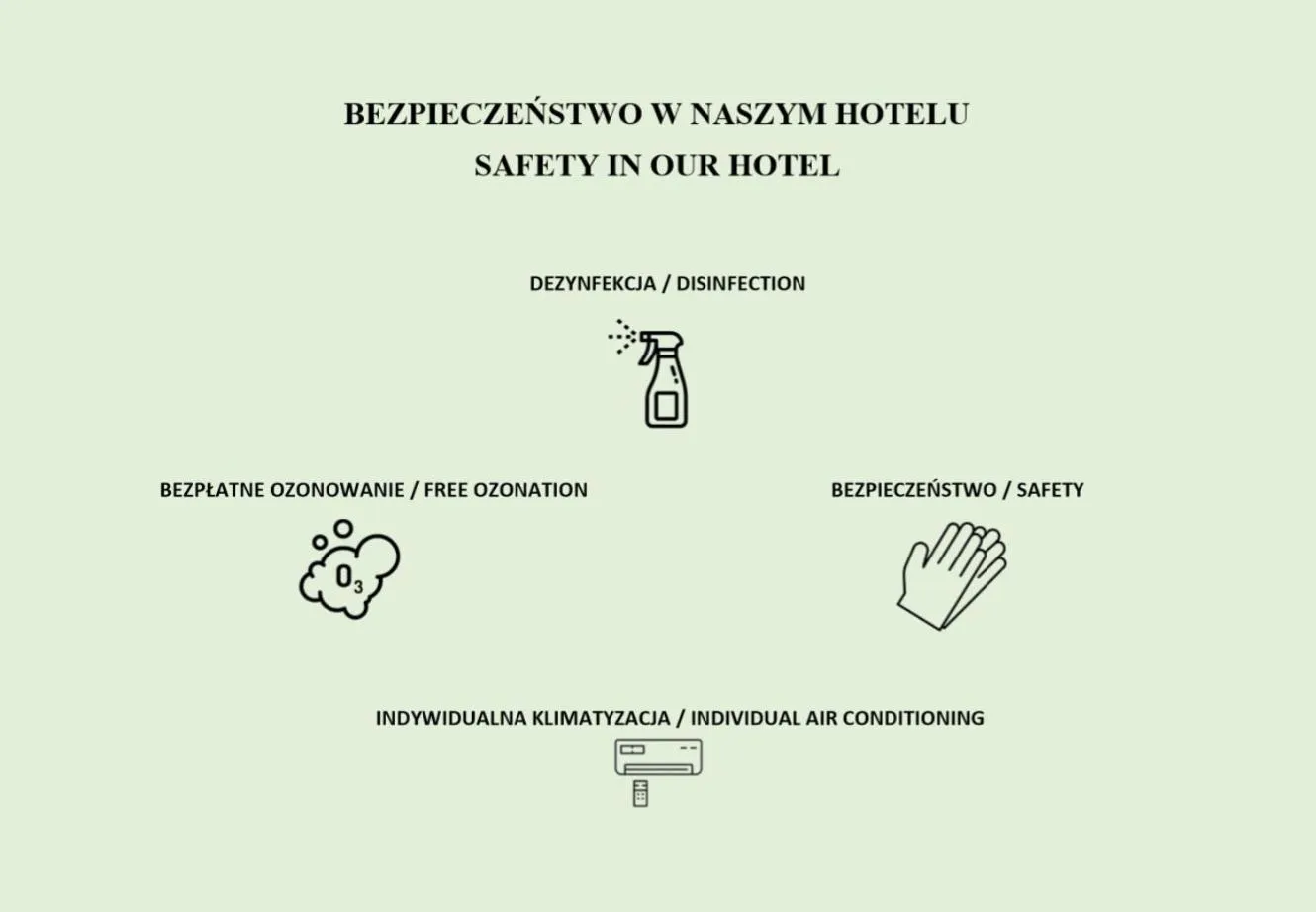 Logo/Certificate/Sign in Hotel Floryan Old Town