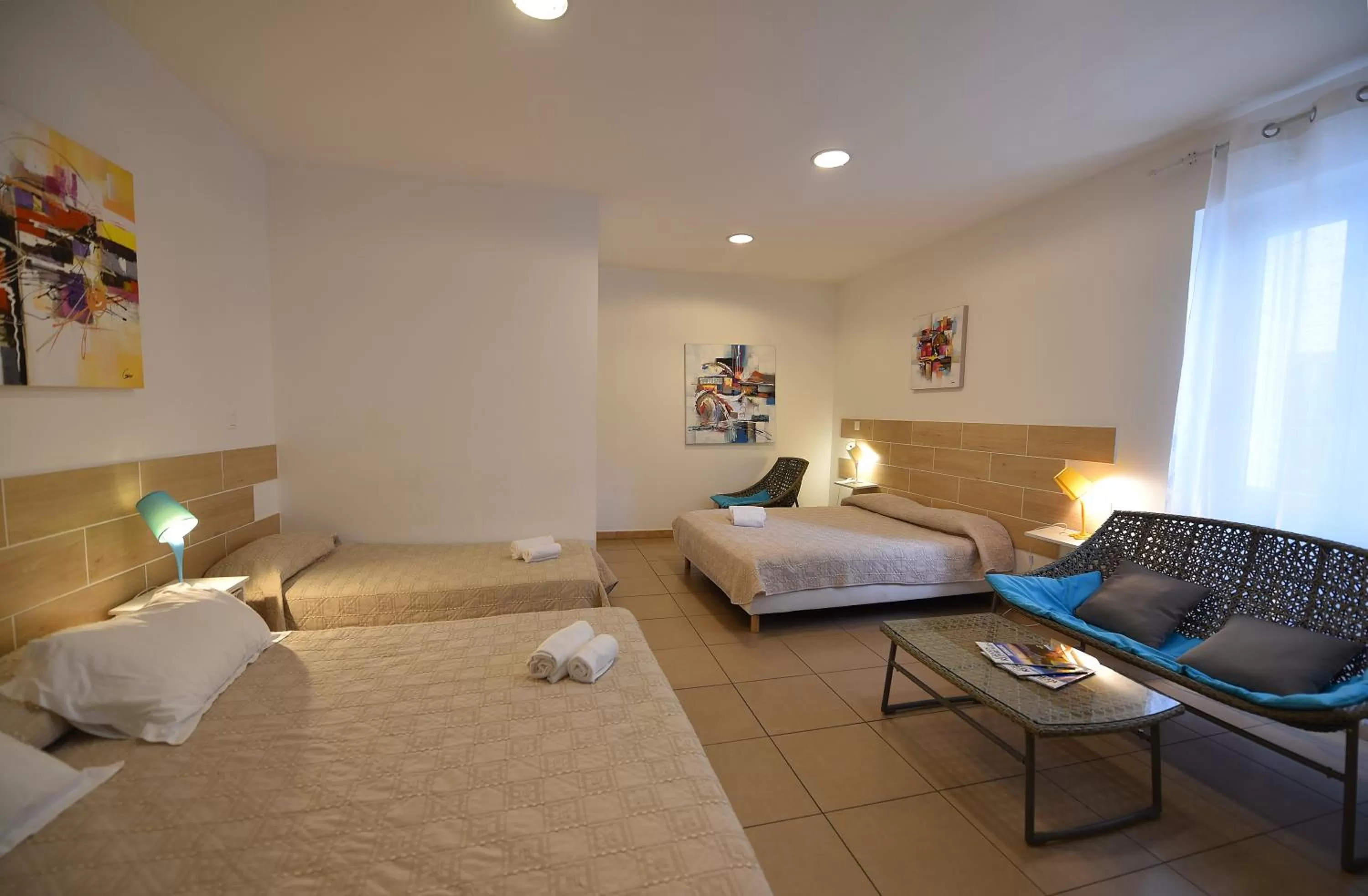 Bed in Hôtel A casa di Maria Cicilia