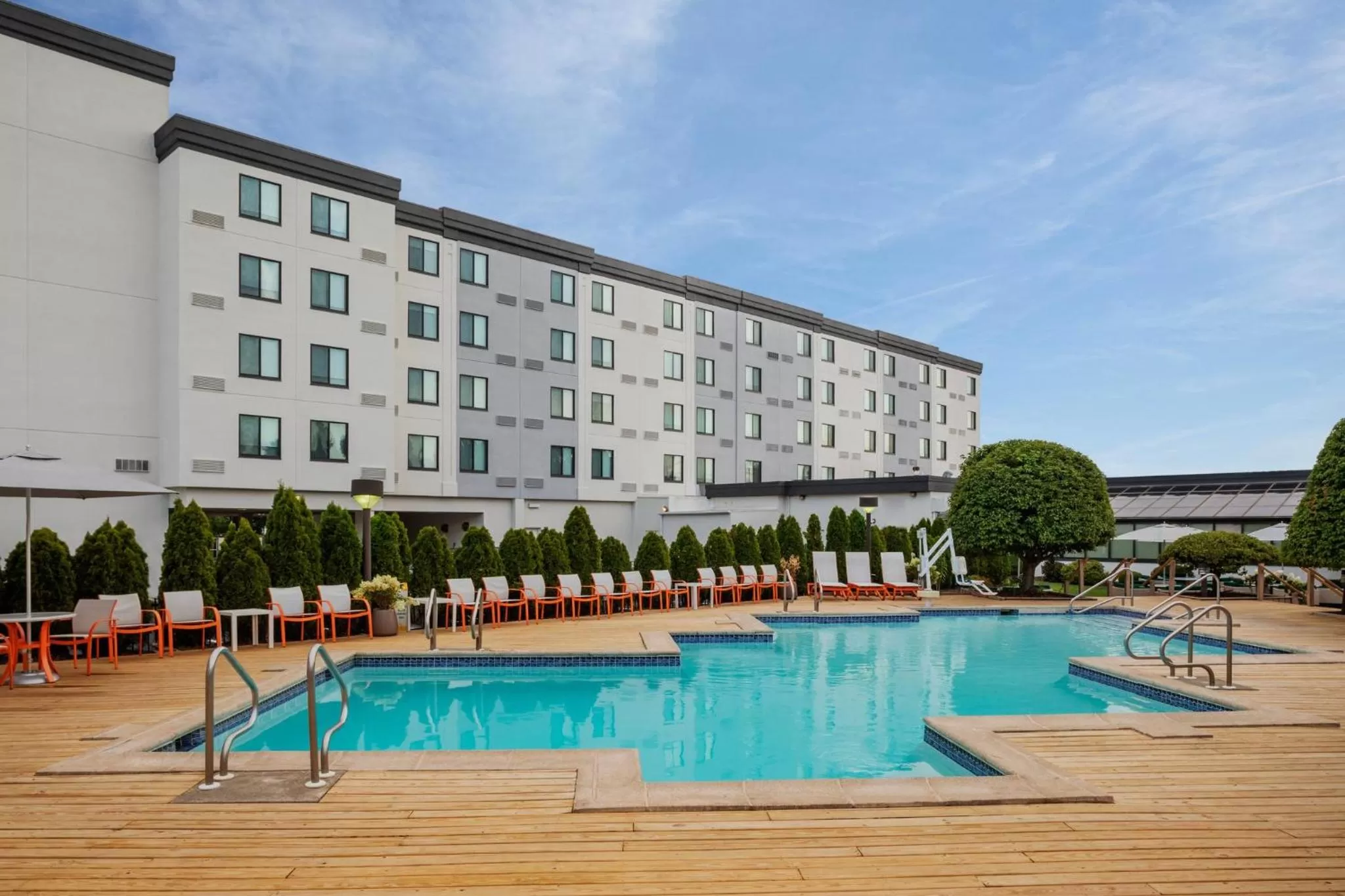 Swimming pool in Holiday Inn Hasbrouck Heights-Meadowlands by IHG
