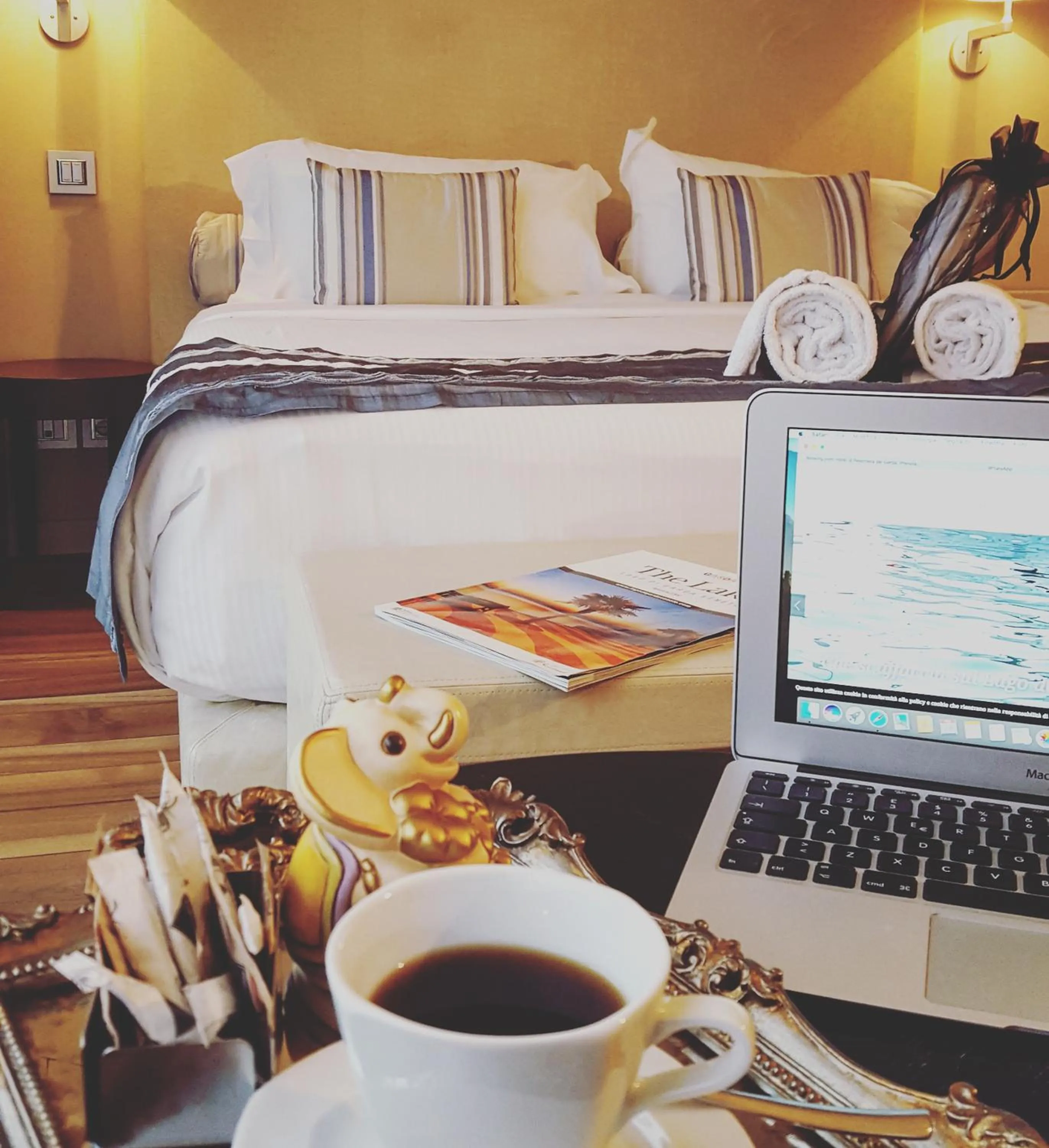 Bedroom, Bed in Palazzo Ai Capitani