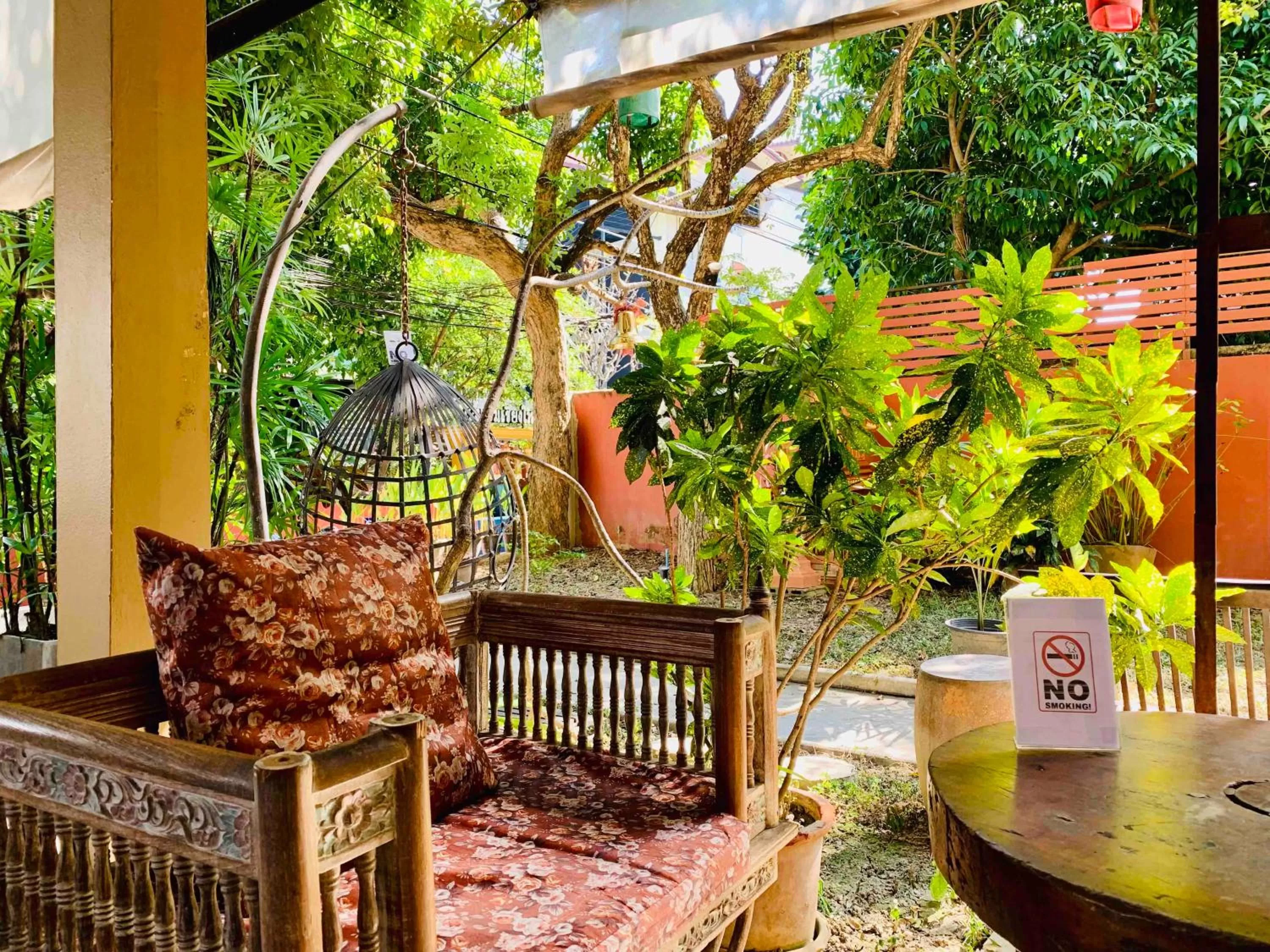 Garden in Thapae Boutique House