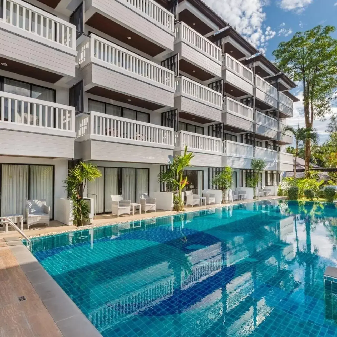 Pool view, Property Building in Aonang Buri Resort- SHA Extra Plus
