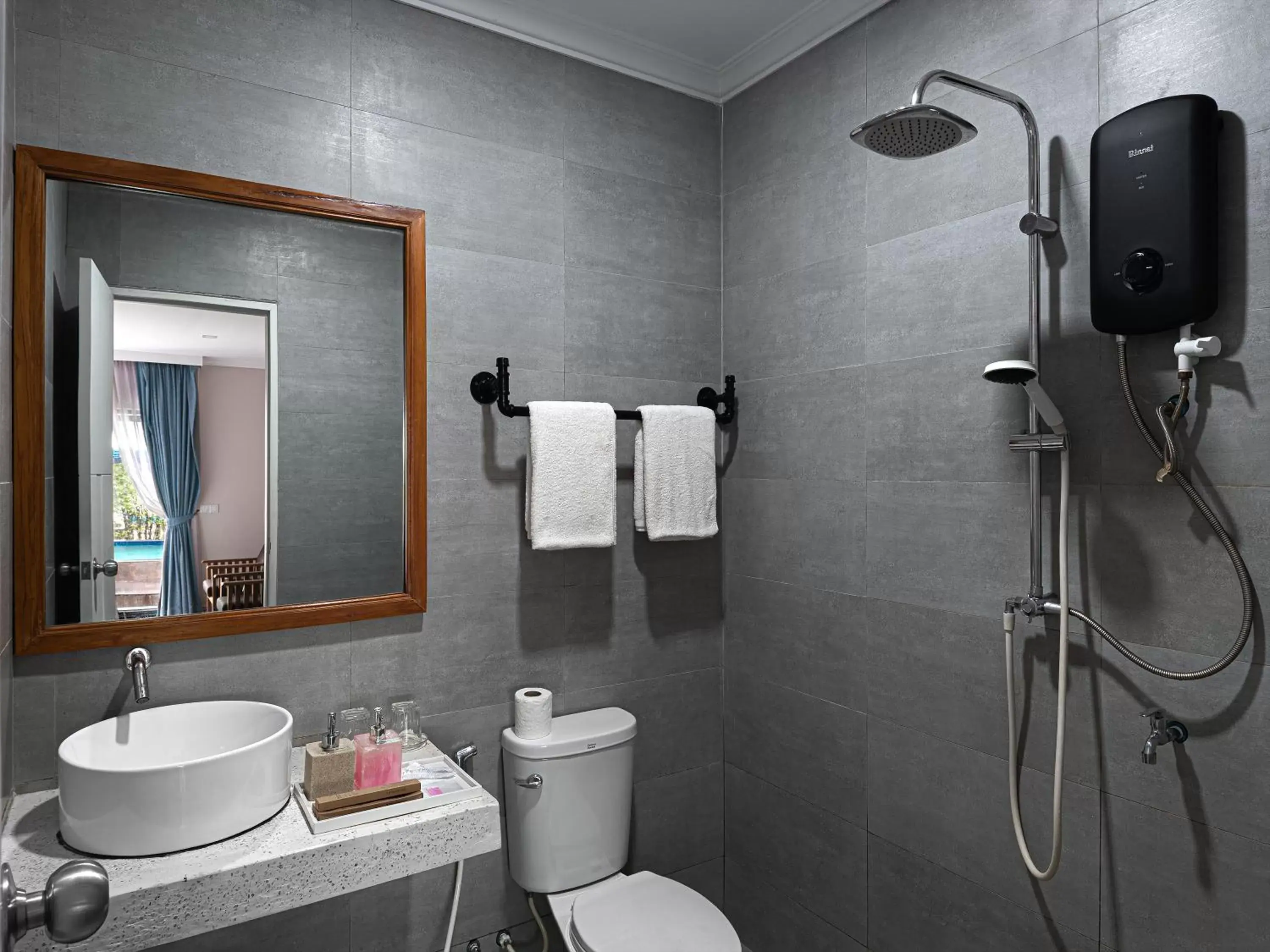 Shower, Bathroom in Sandy Clay Bungalows