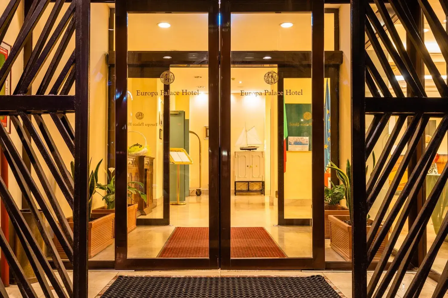 Facade/entrance in Europa Palace Hotel Facade/entrance in Europa Palace Hotel