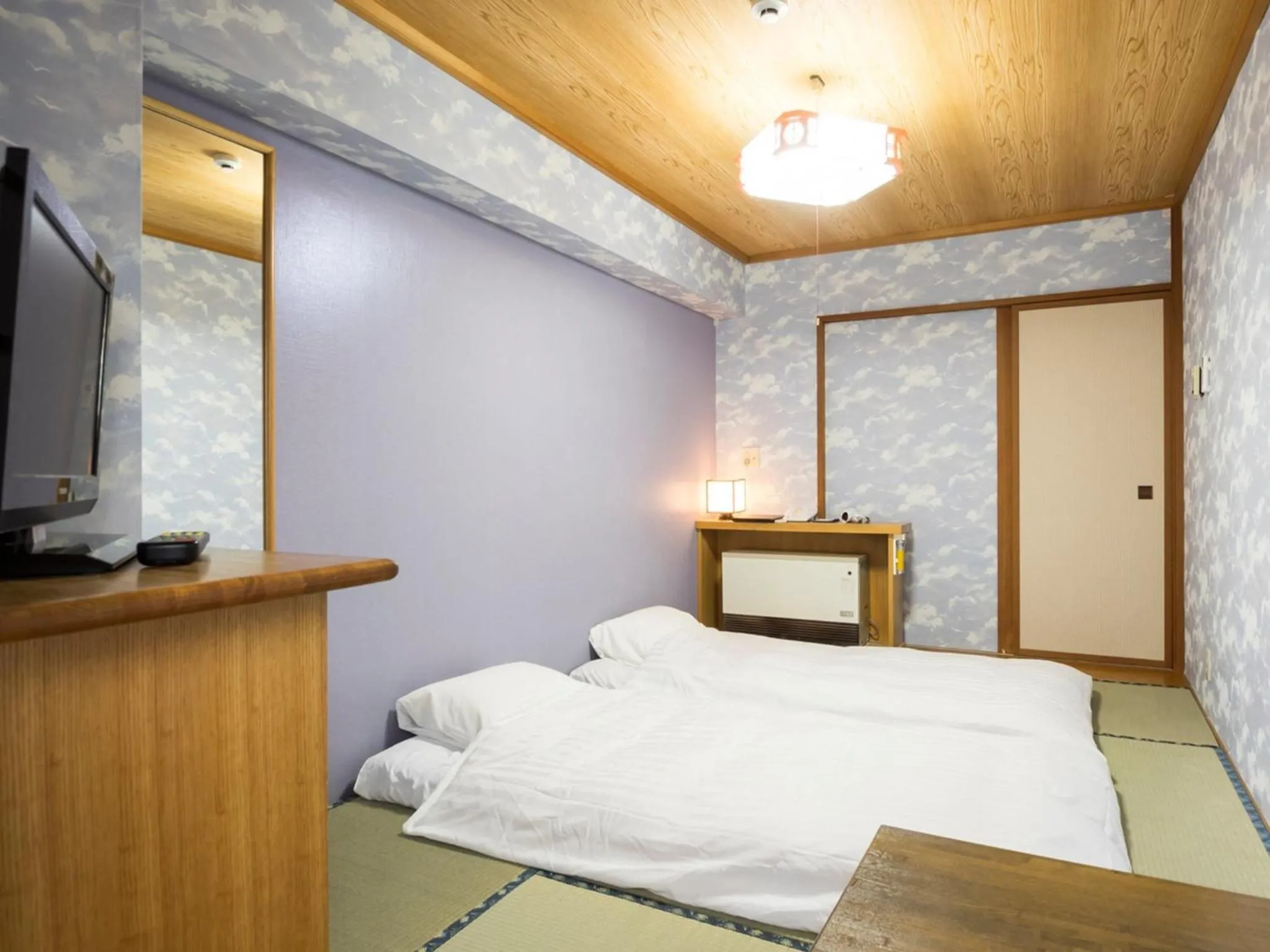 Photo of the whole room, Bed in Hotel AreaOne Kushiro