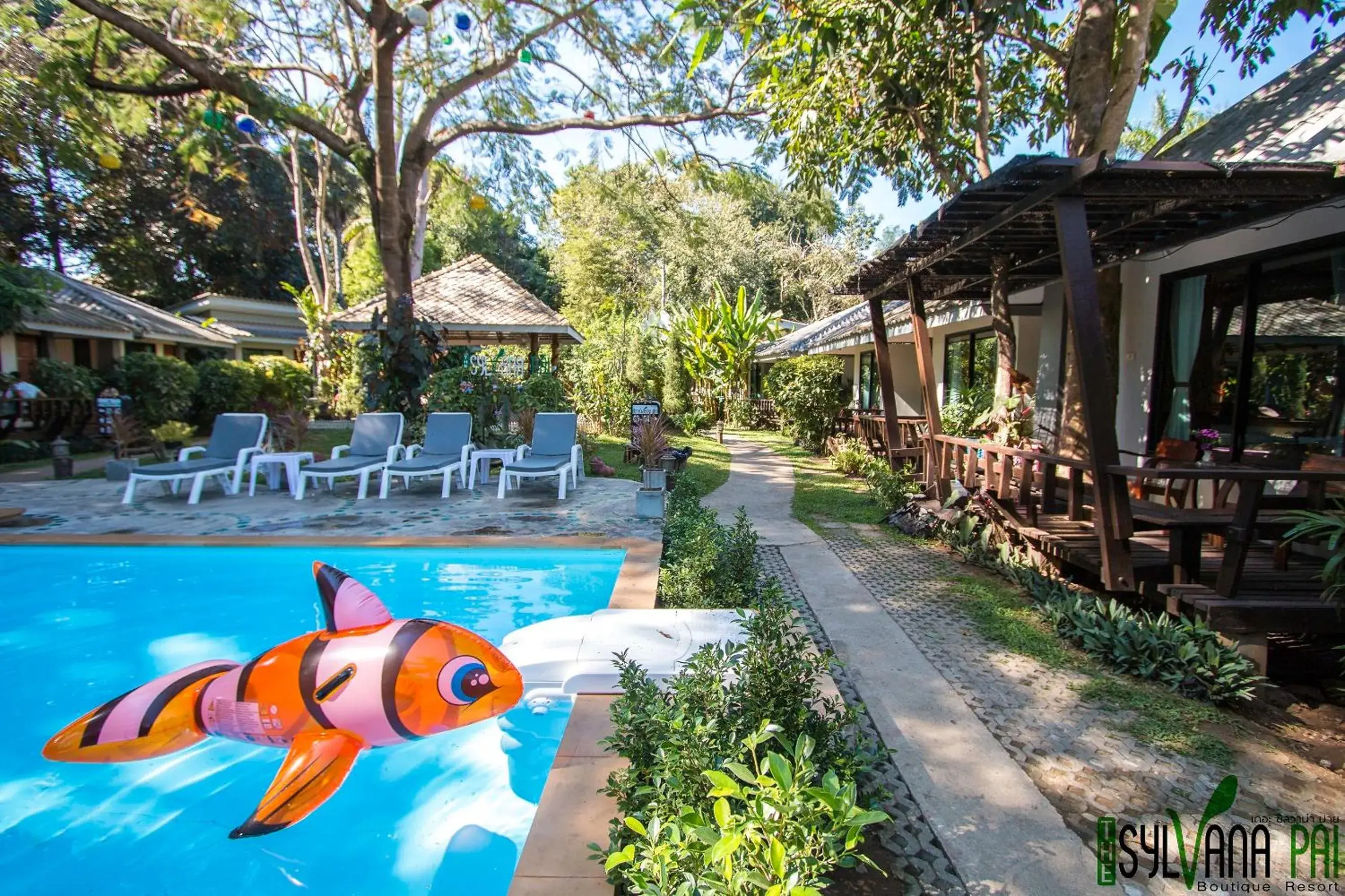 Facade/entrance, Swimming Pool in The Sylvana Pai Hotel