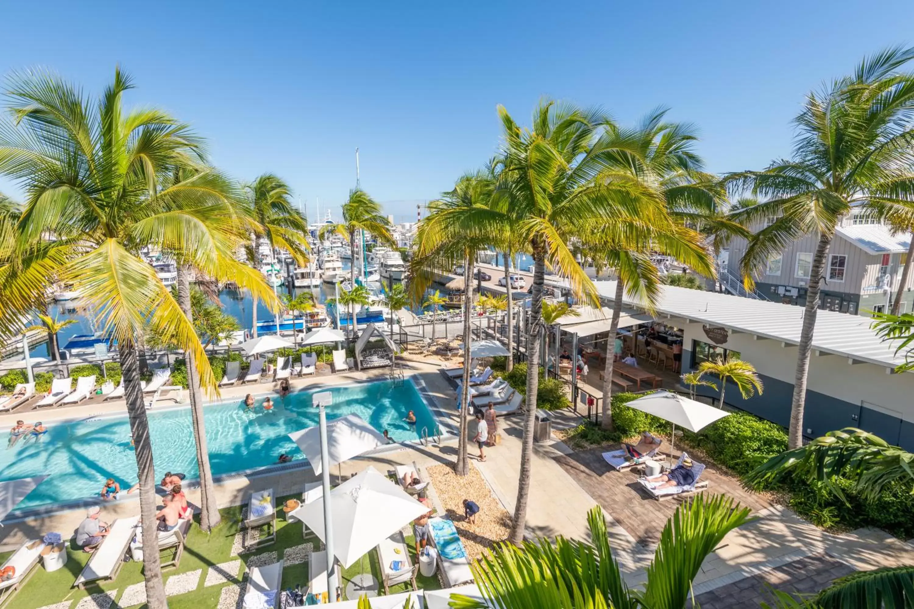 View (from property/room), Pool View in The Perry Hotel & Marina Key West