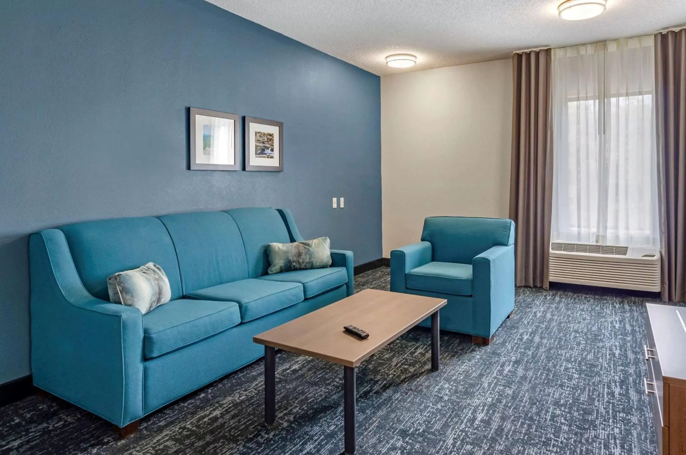 Photo of the whole room, Seating Area in Comfort Inn & Suites Troutville - Roanoke North / Daleville