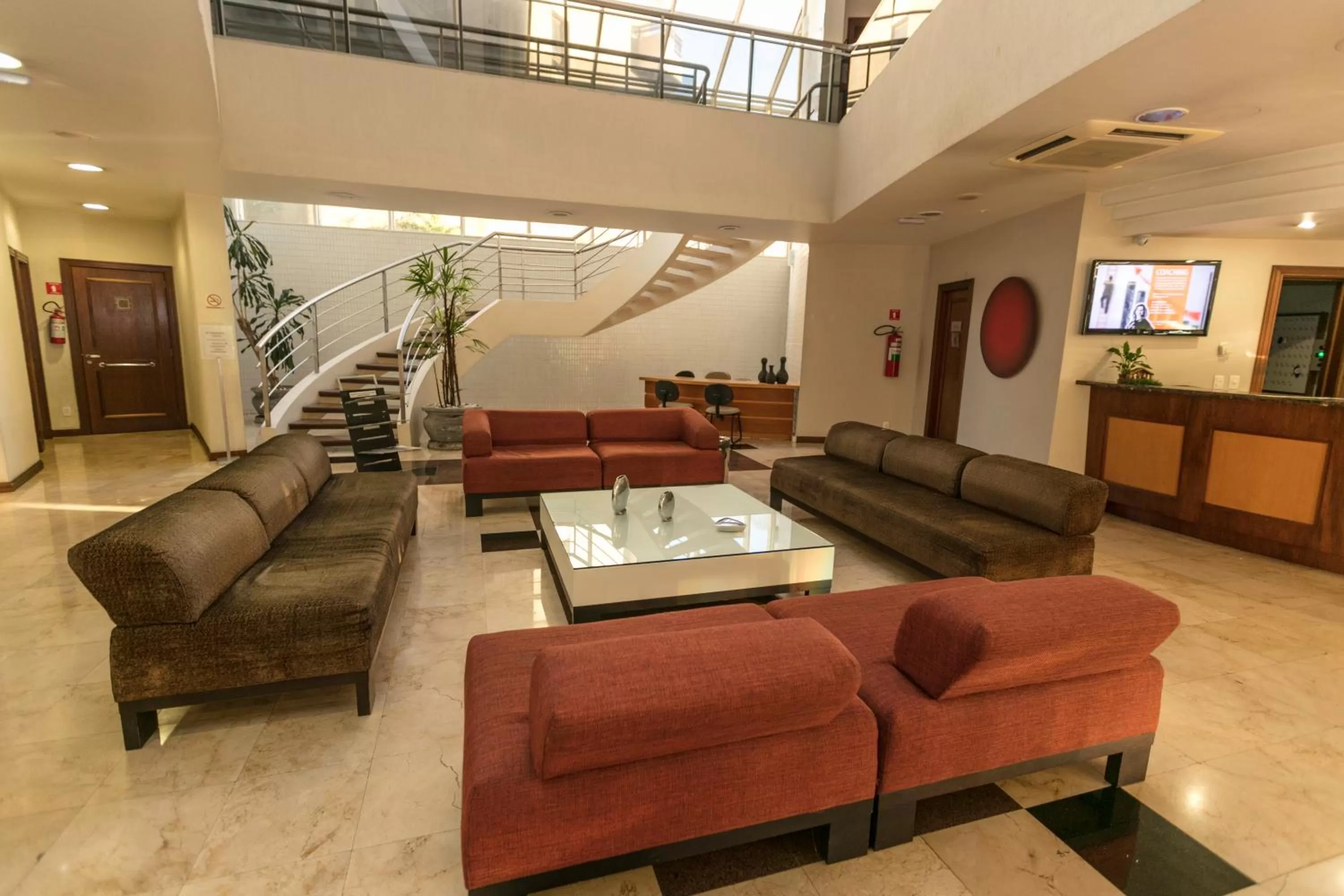 Lobby or reception in Dall’Onder Vittoria Hotel Bento Gonçalves