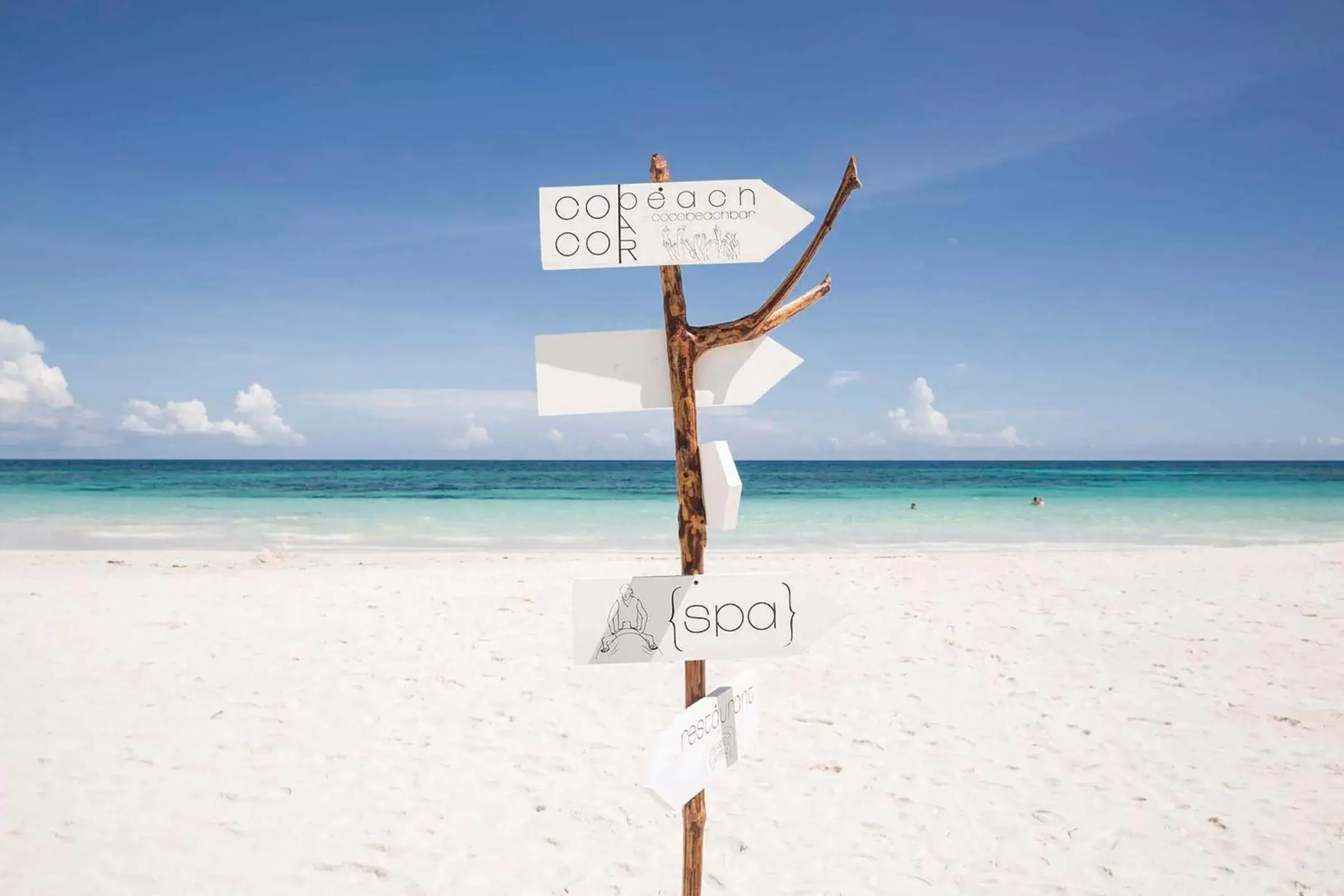 Beach in Coco Tulum Beach Club Hotel