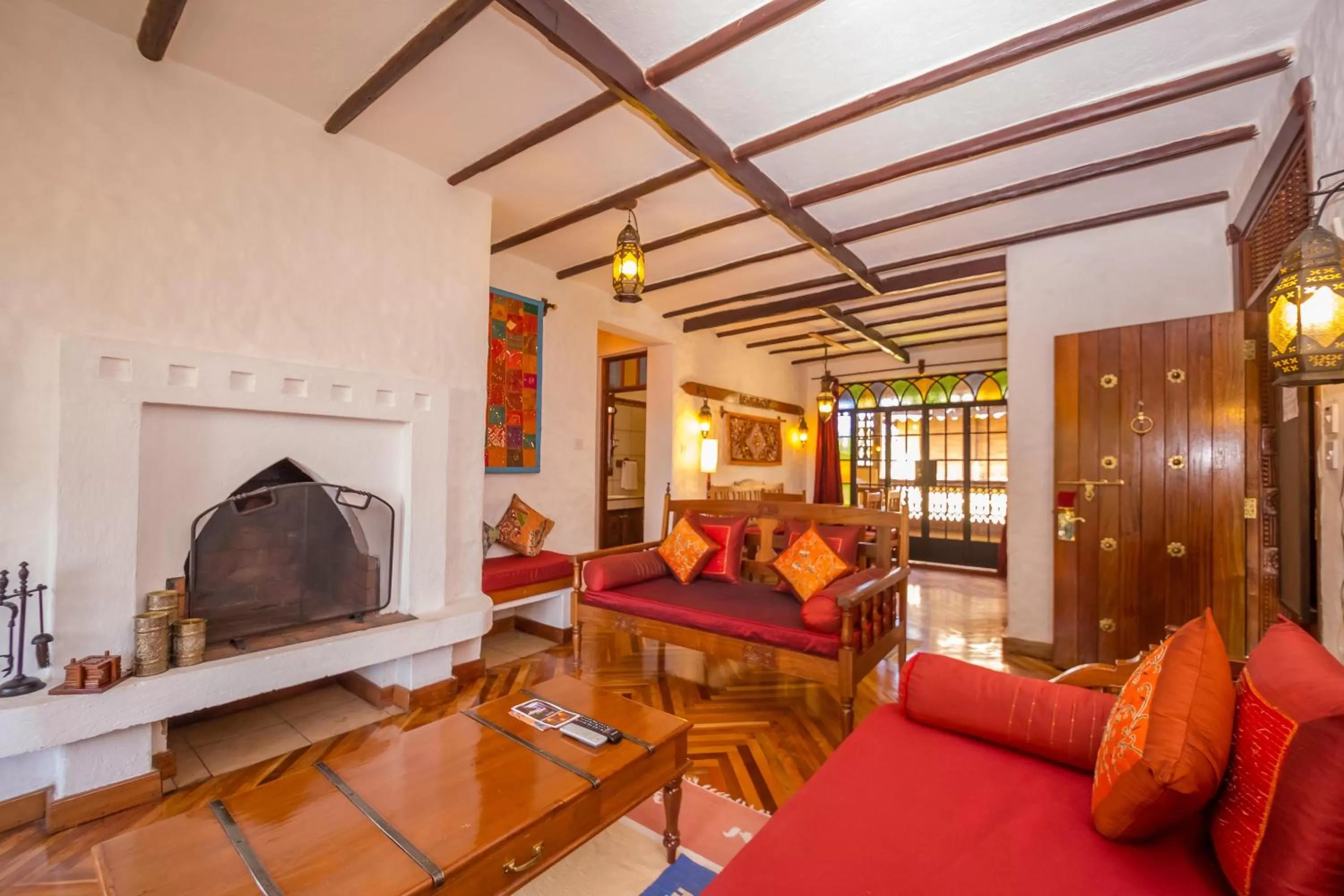 Living room in The King Post