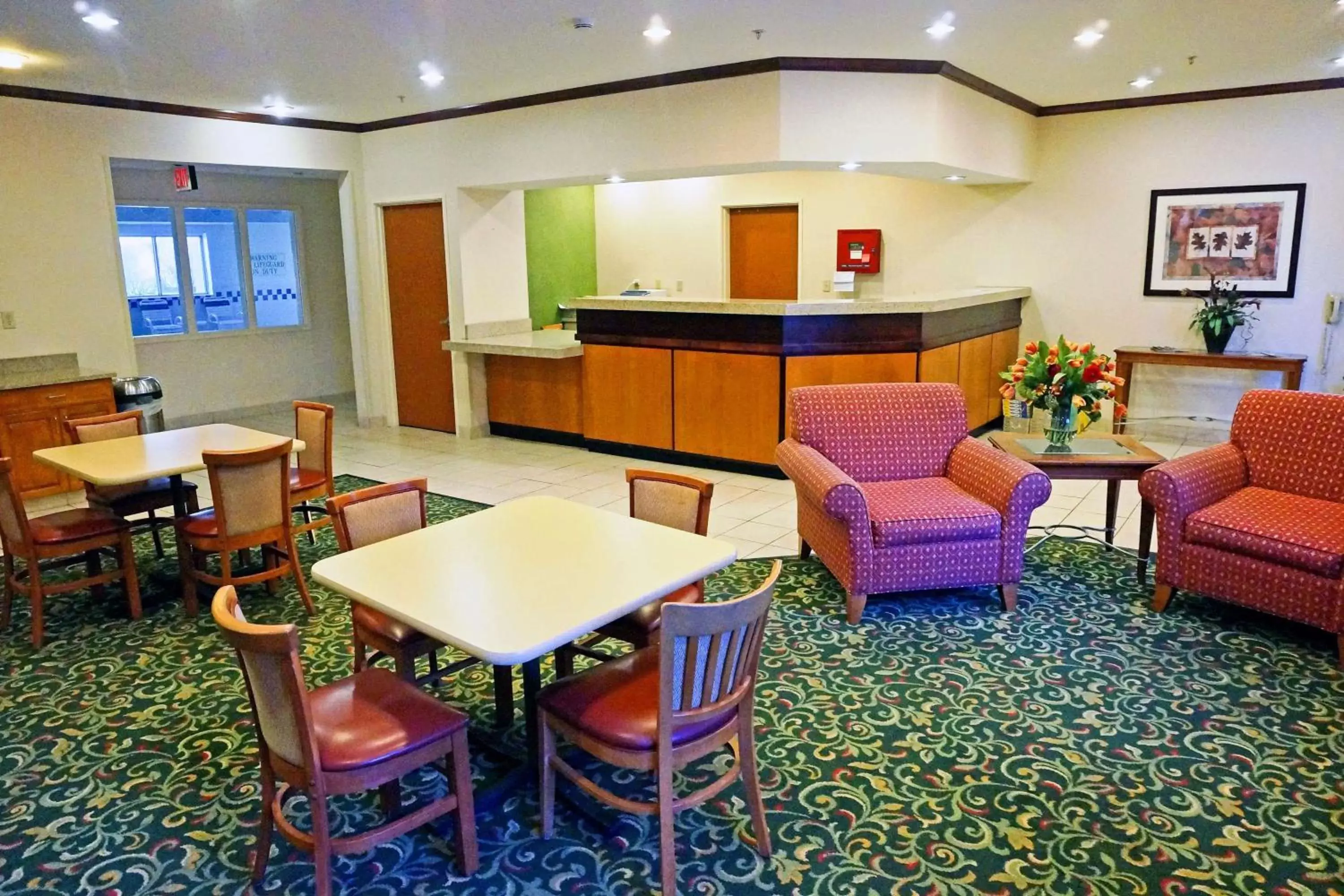 Lobby or reception in Motel 6-Anderson, IN - Indianapolis