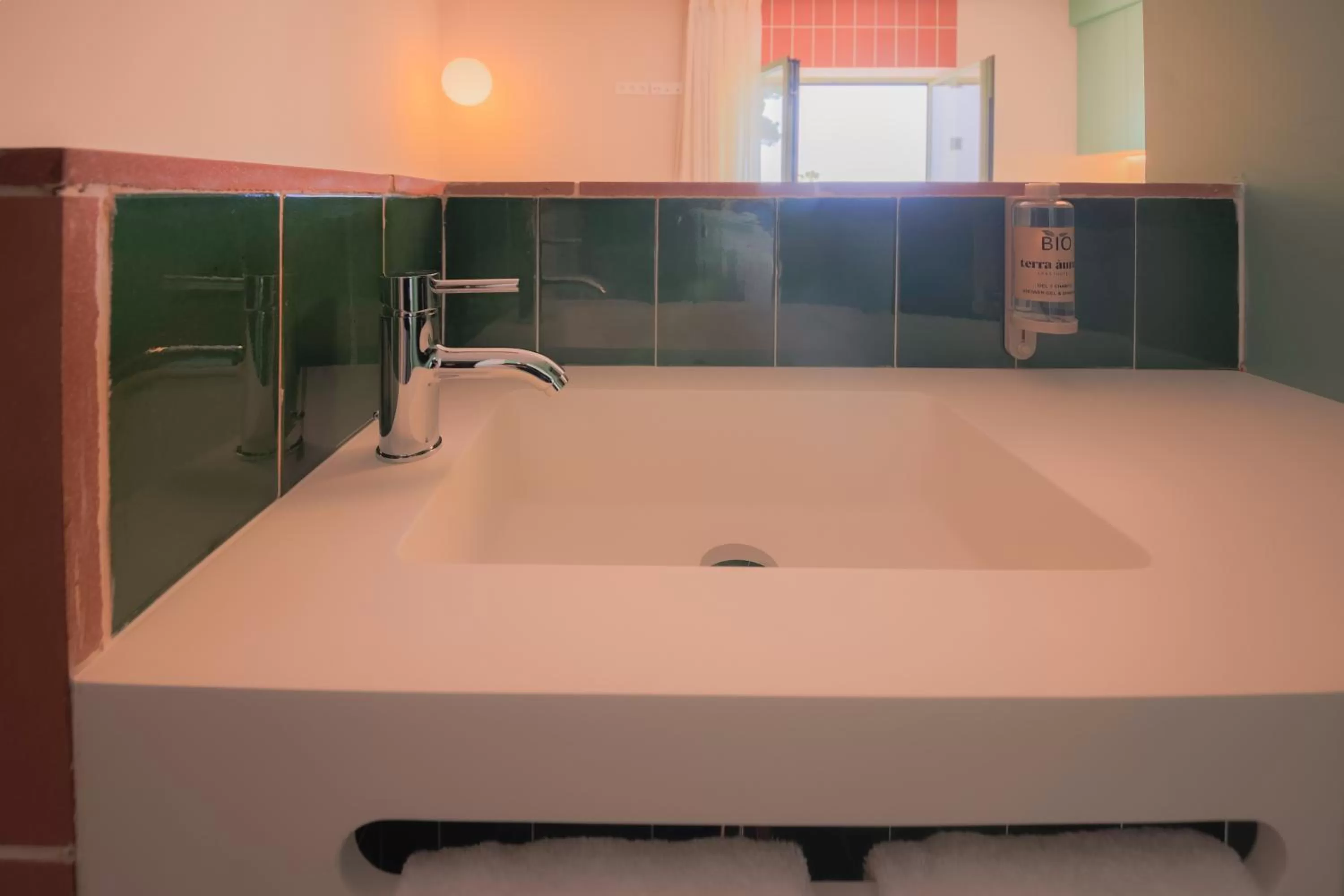 Bathroom in Terra Aurea Aparthotel