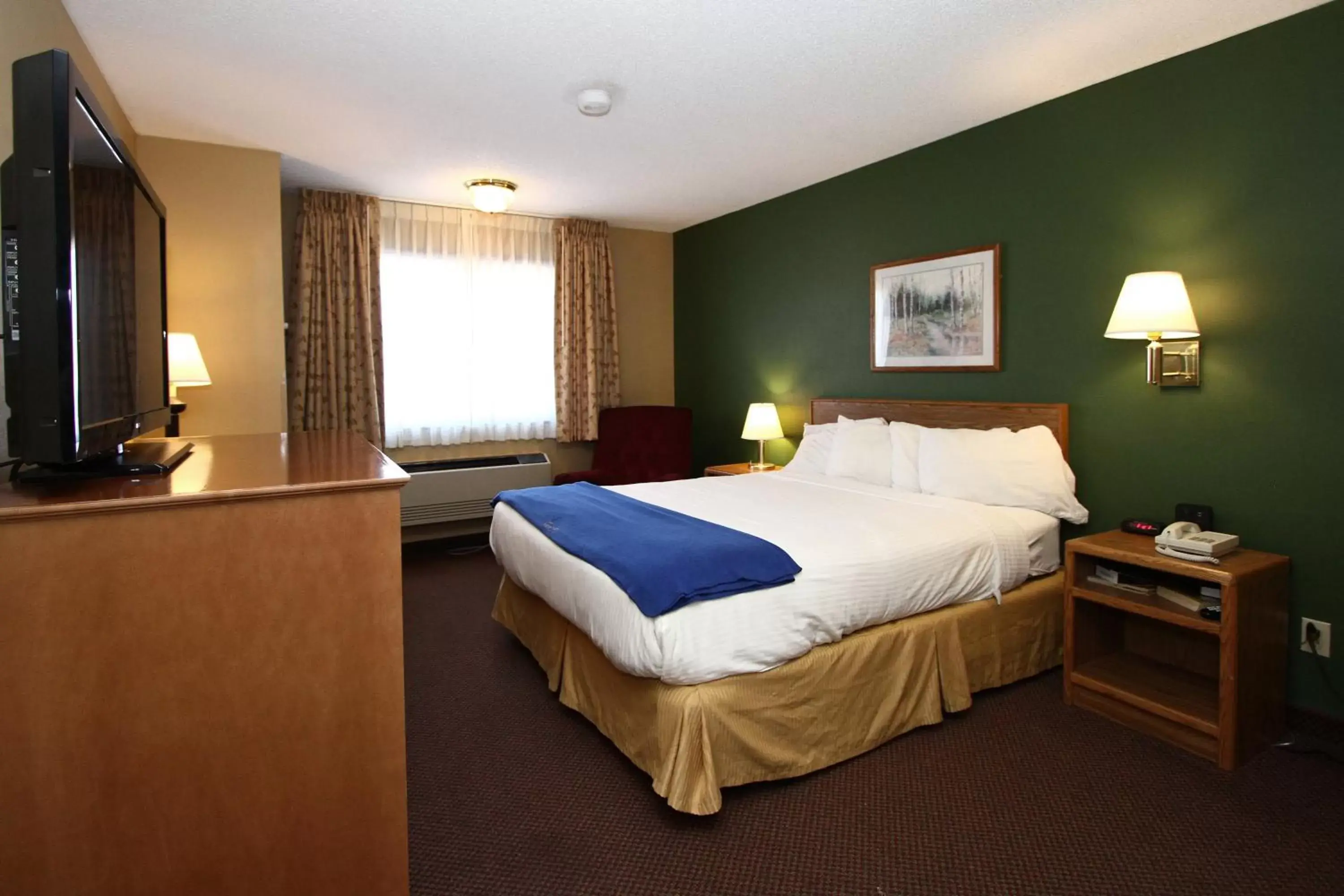 Bedroom, Bed in New Victorian Inn & Suites Kearney