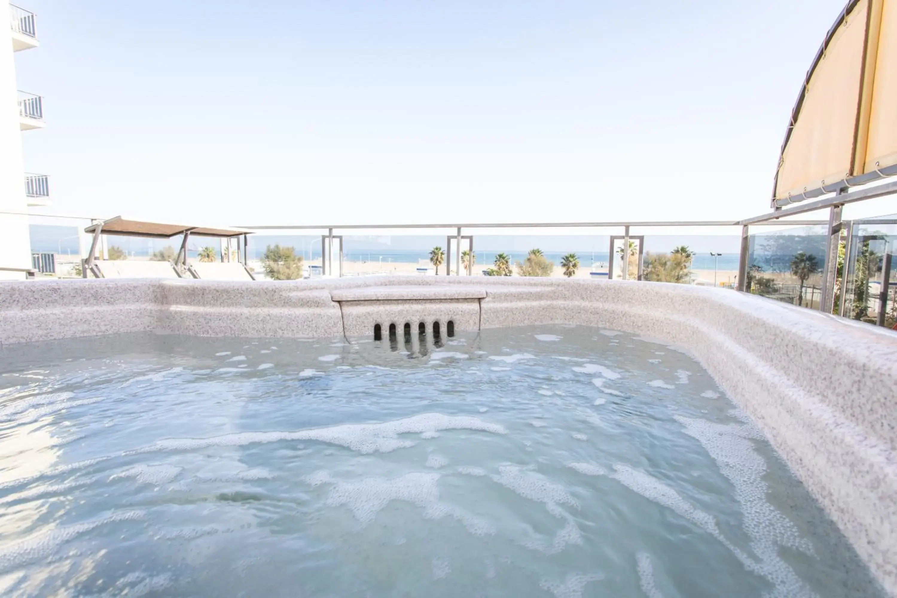 Decorative detail, Swimming Pool in Ferretti Beach Hotel