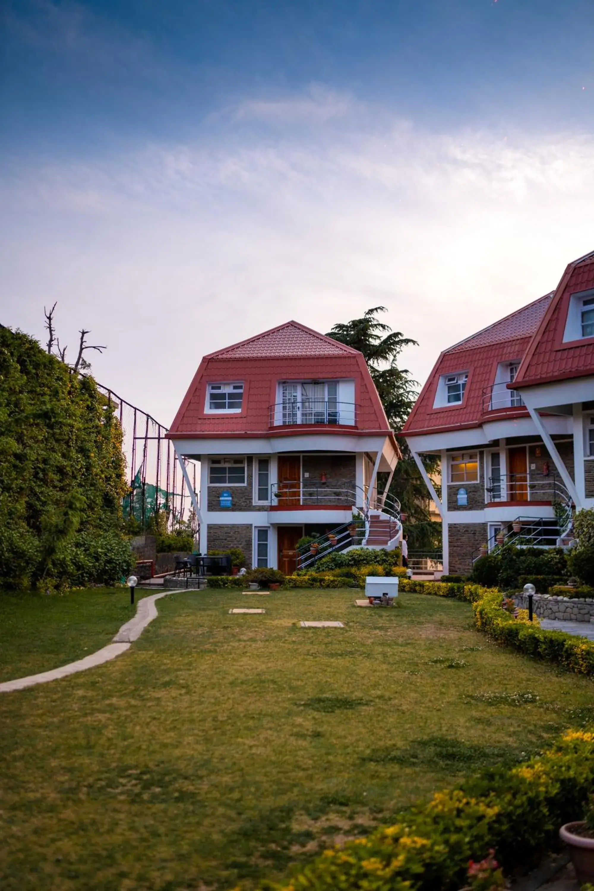Garden view, Property Building in Marigold Sarovar Portico Shimla