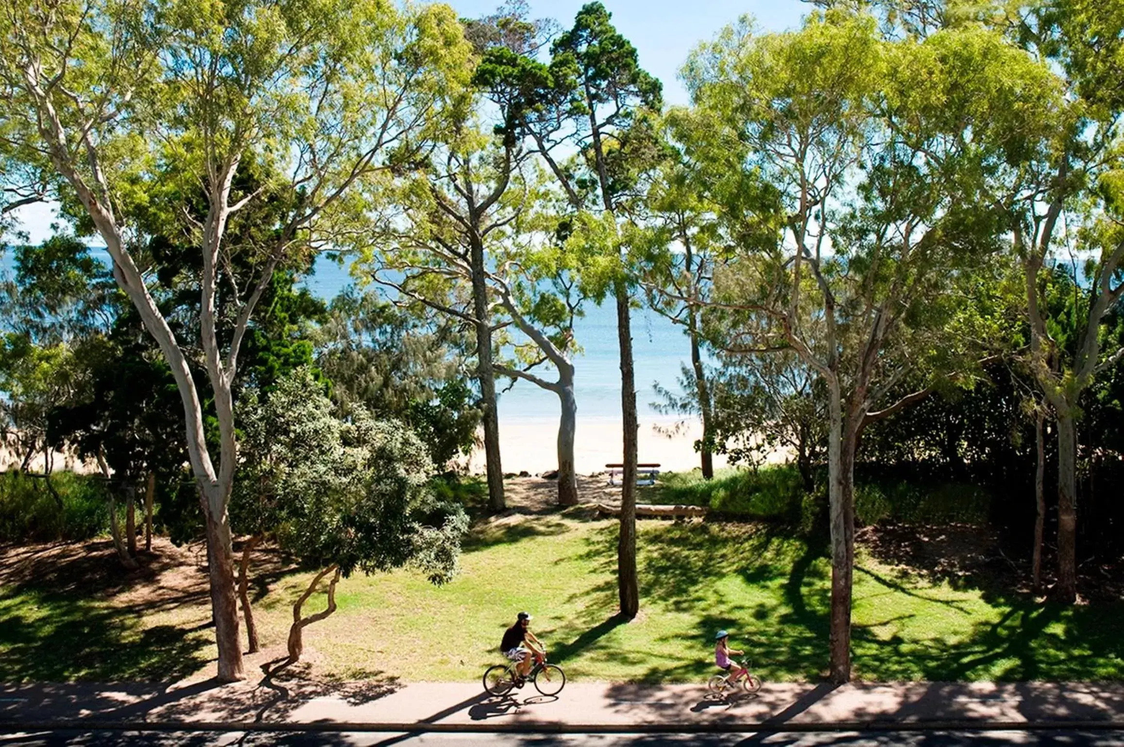 Cycling in Shelly Bay Resort