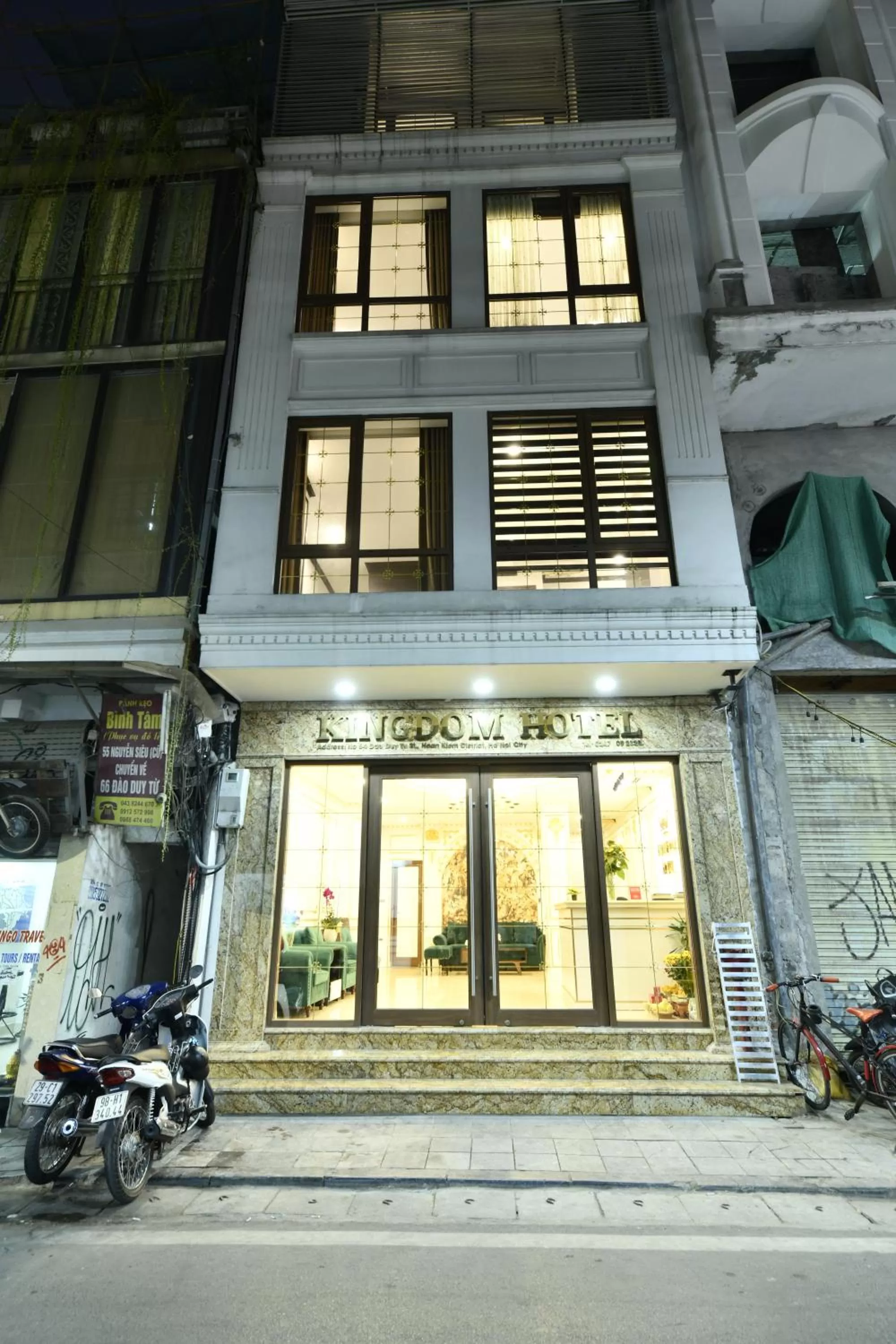 Property building in Kingdom Hotel Hanoi
