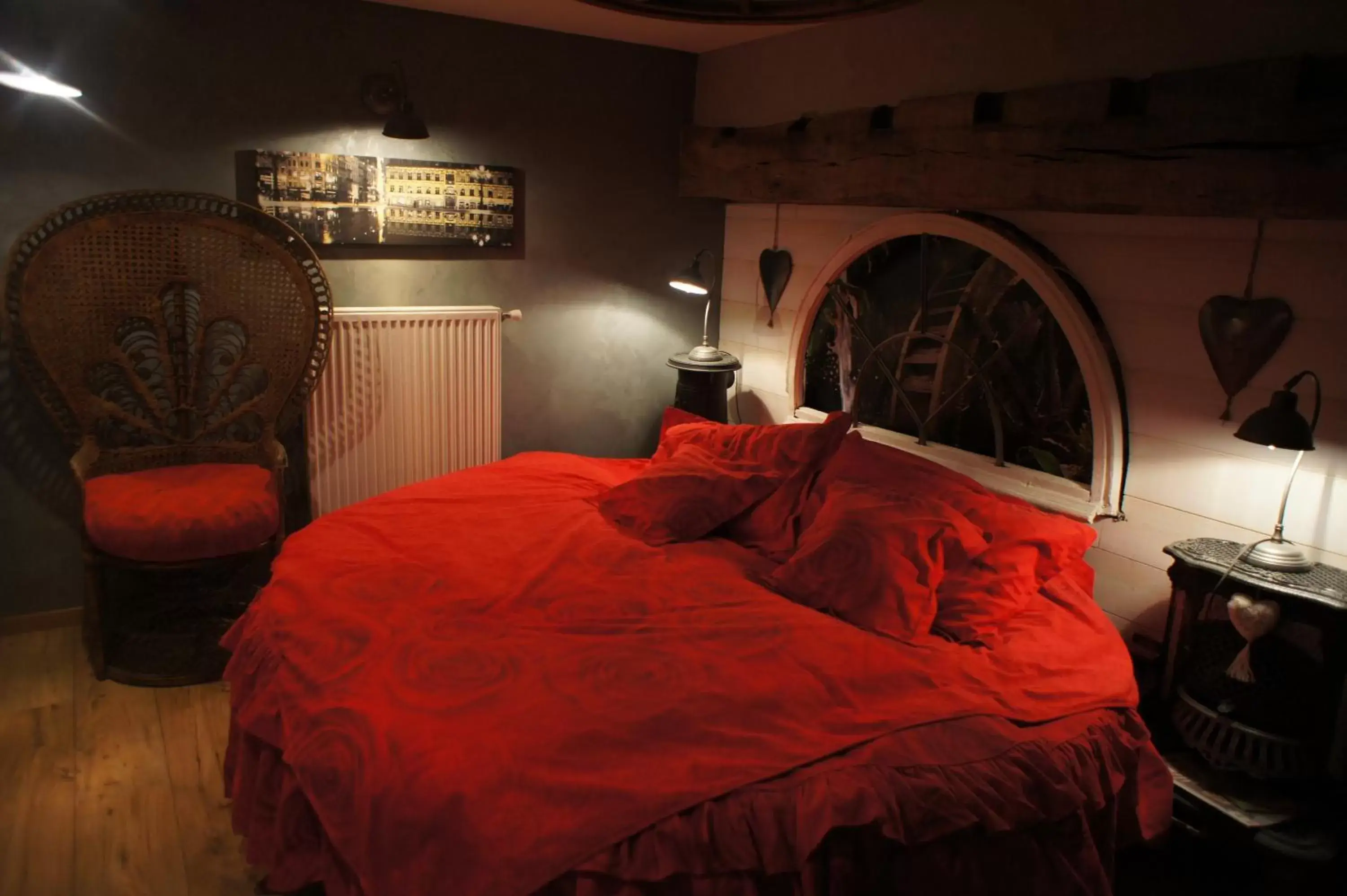 Bedroom, Bed in Aux Logis de la Solre