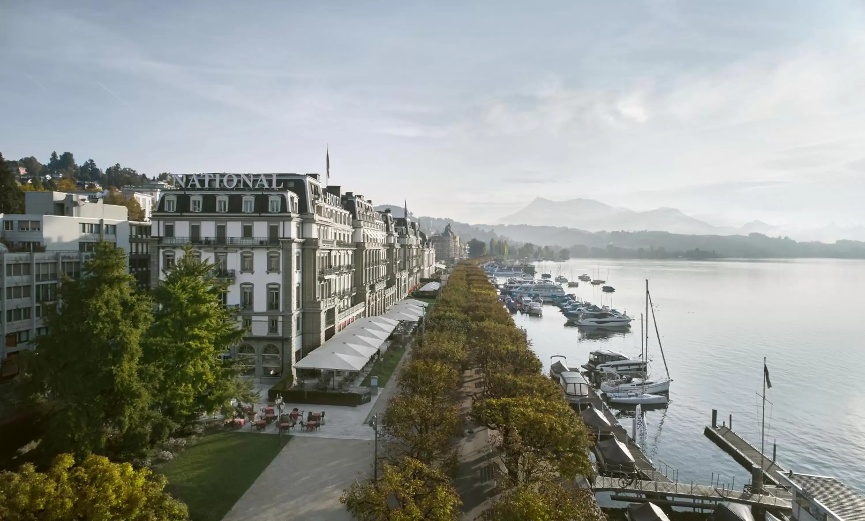 Property building in Grand Hotel National Luzern