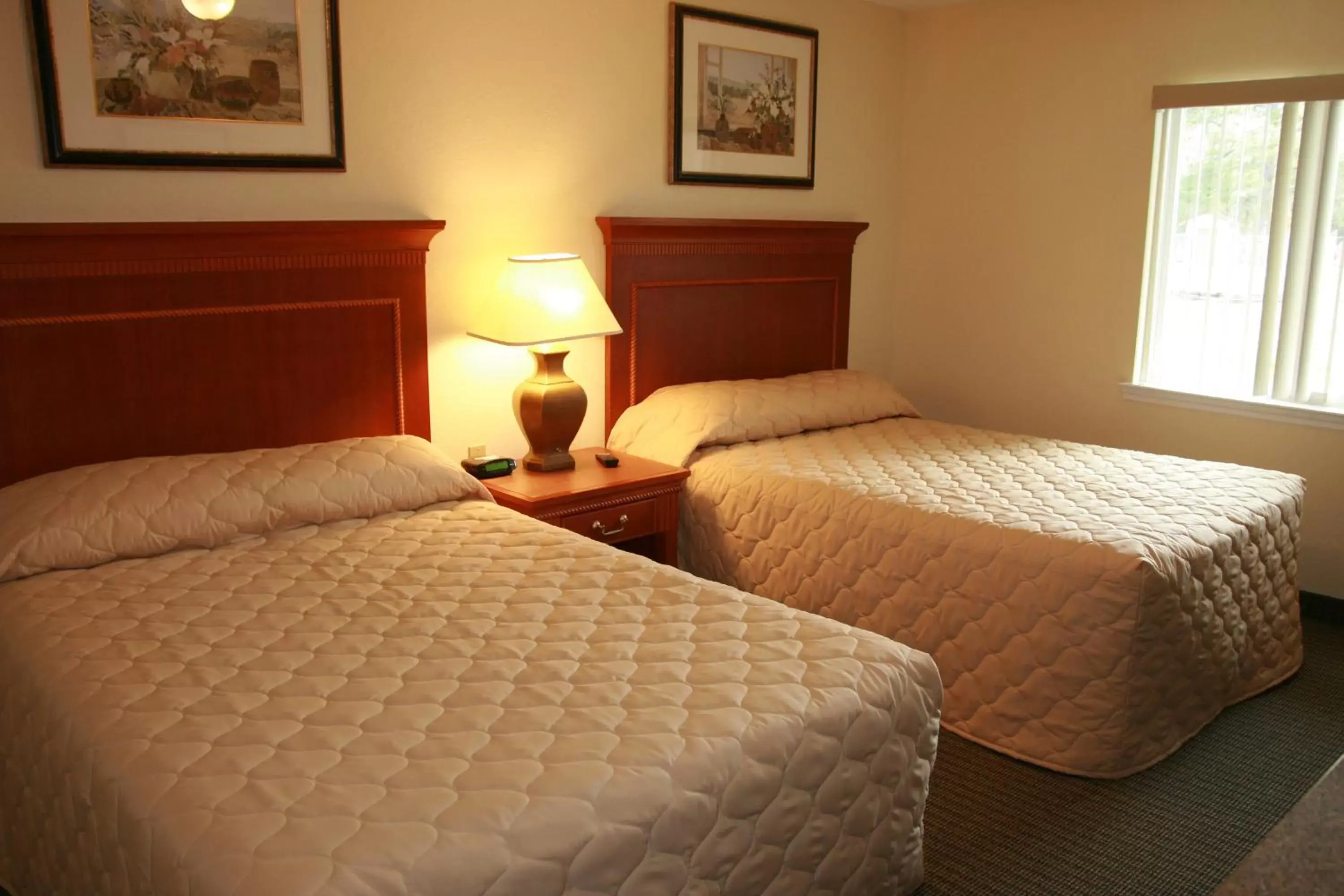 Bed in Affordable Suites of America Augusta