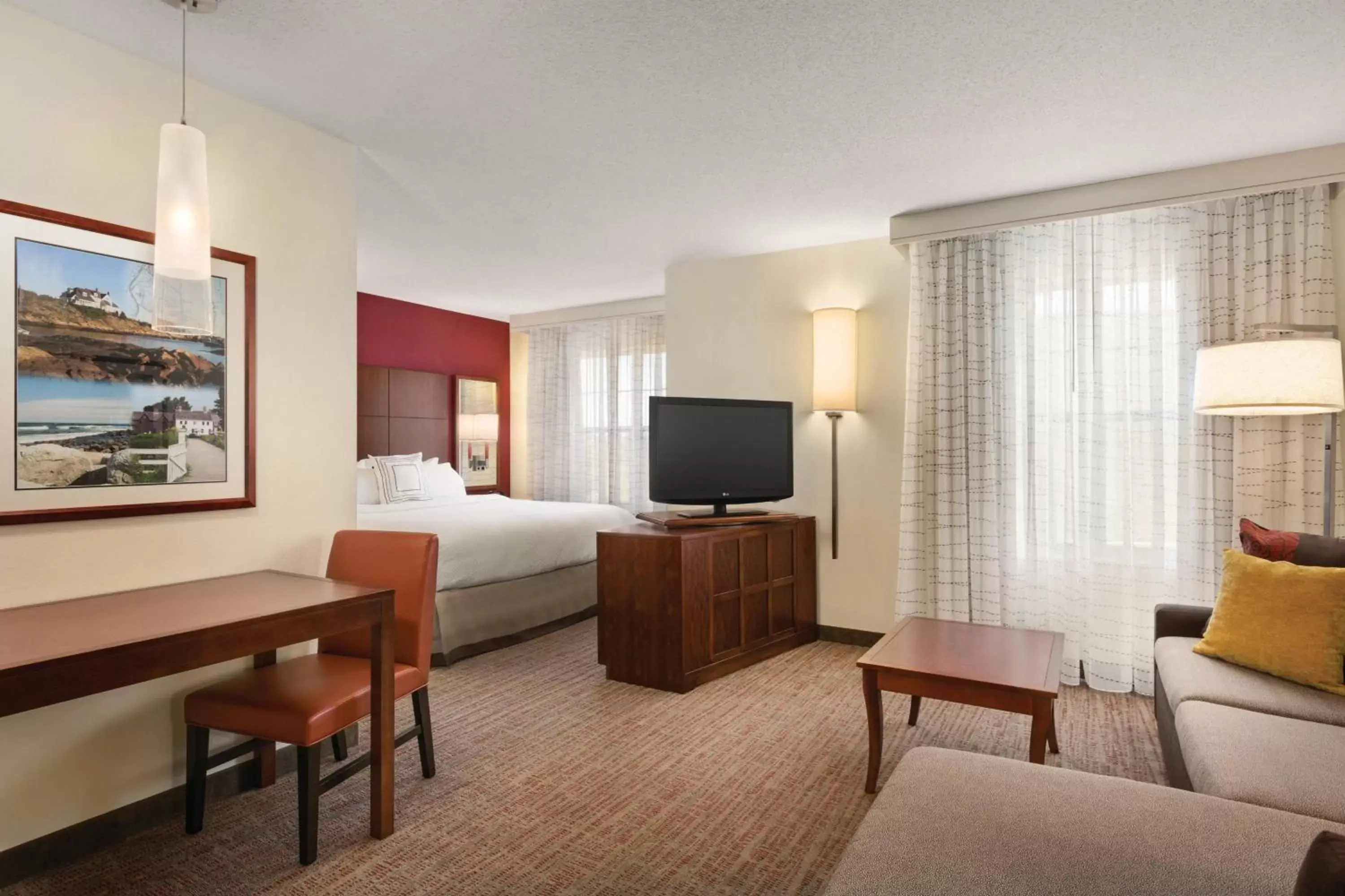 Bedroom, Seating Area in Residence Inn by Marriott Newport Middletown