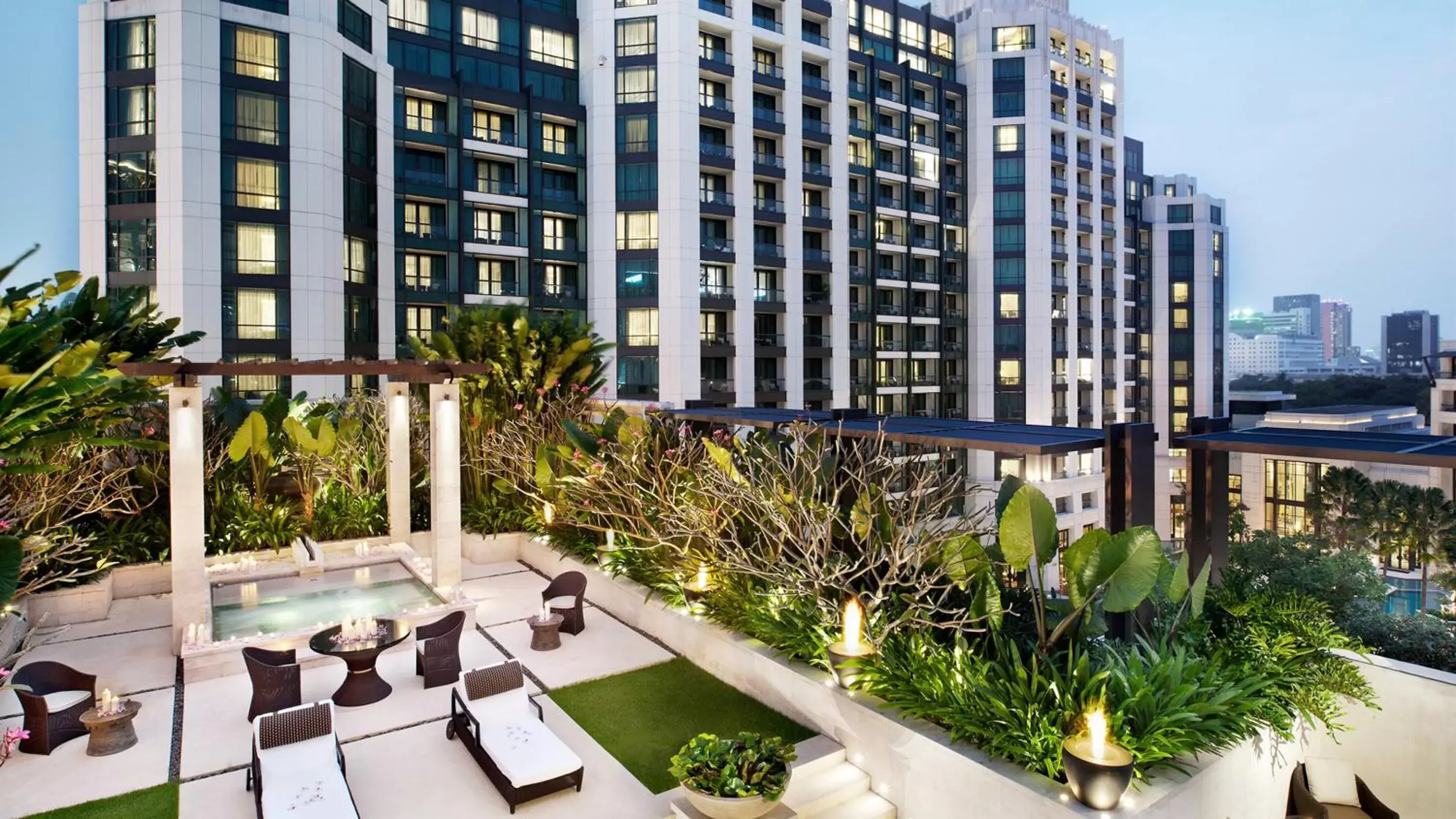 Balcony/Terrace in Siam Kempinski Hotel Bangkok - SHA Extra Plus Certified