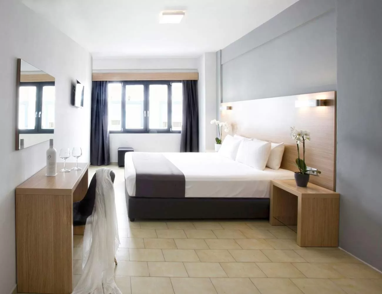 Bed in Atlas Skiathos