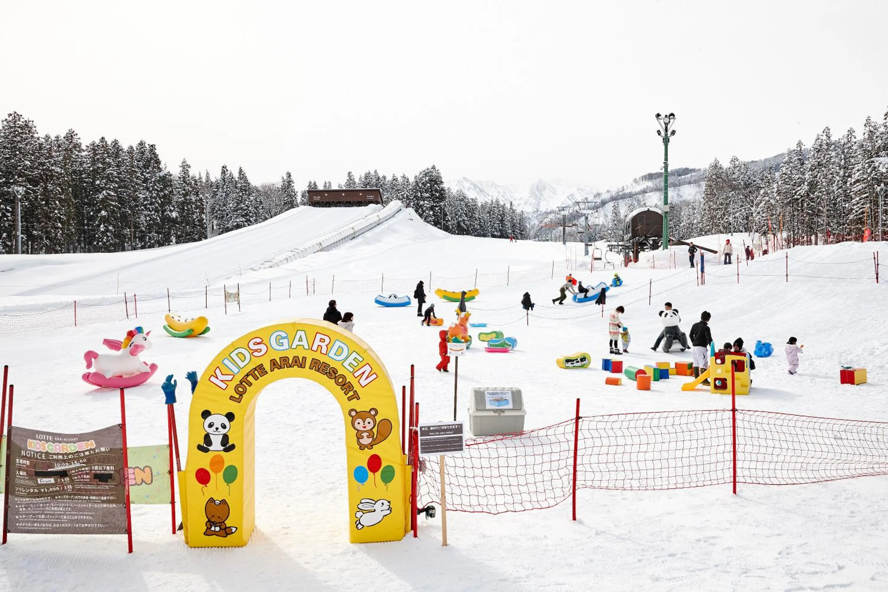 Winter in Lotte Arai Resort