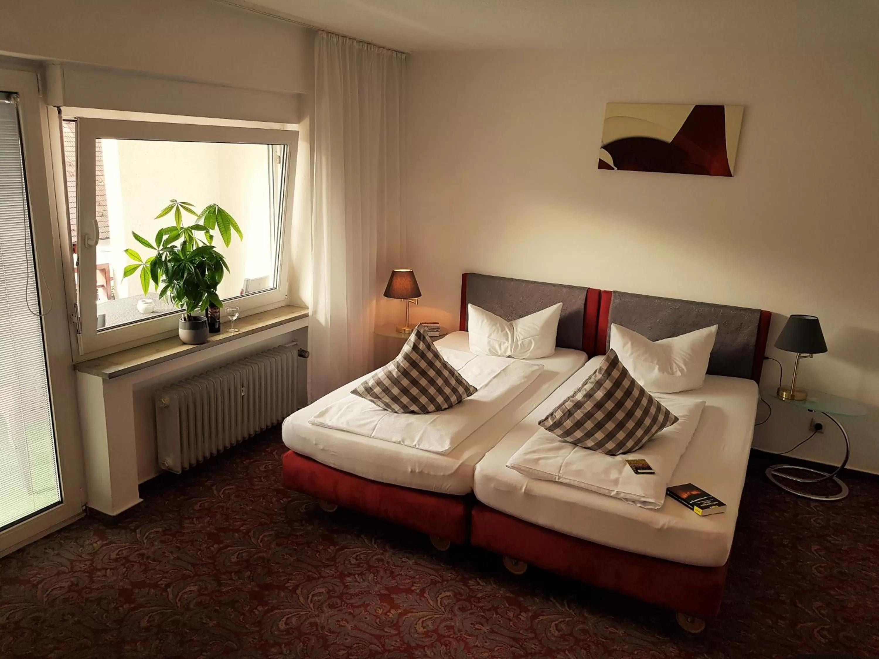 Photo of the whole room, Bed in Apart Hotel Freiburg