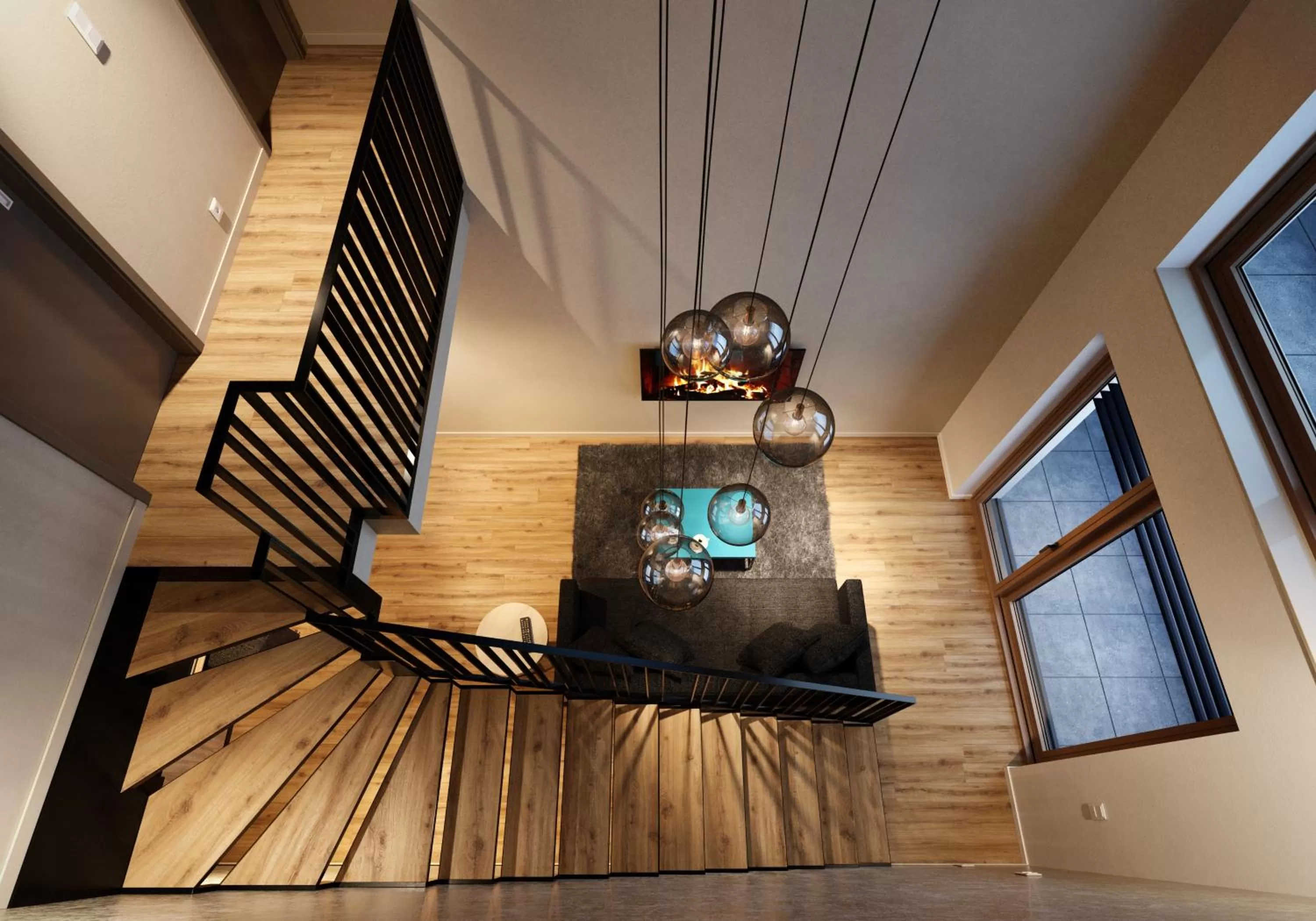 Living room in Avenue Pallova 28