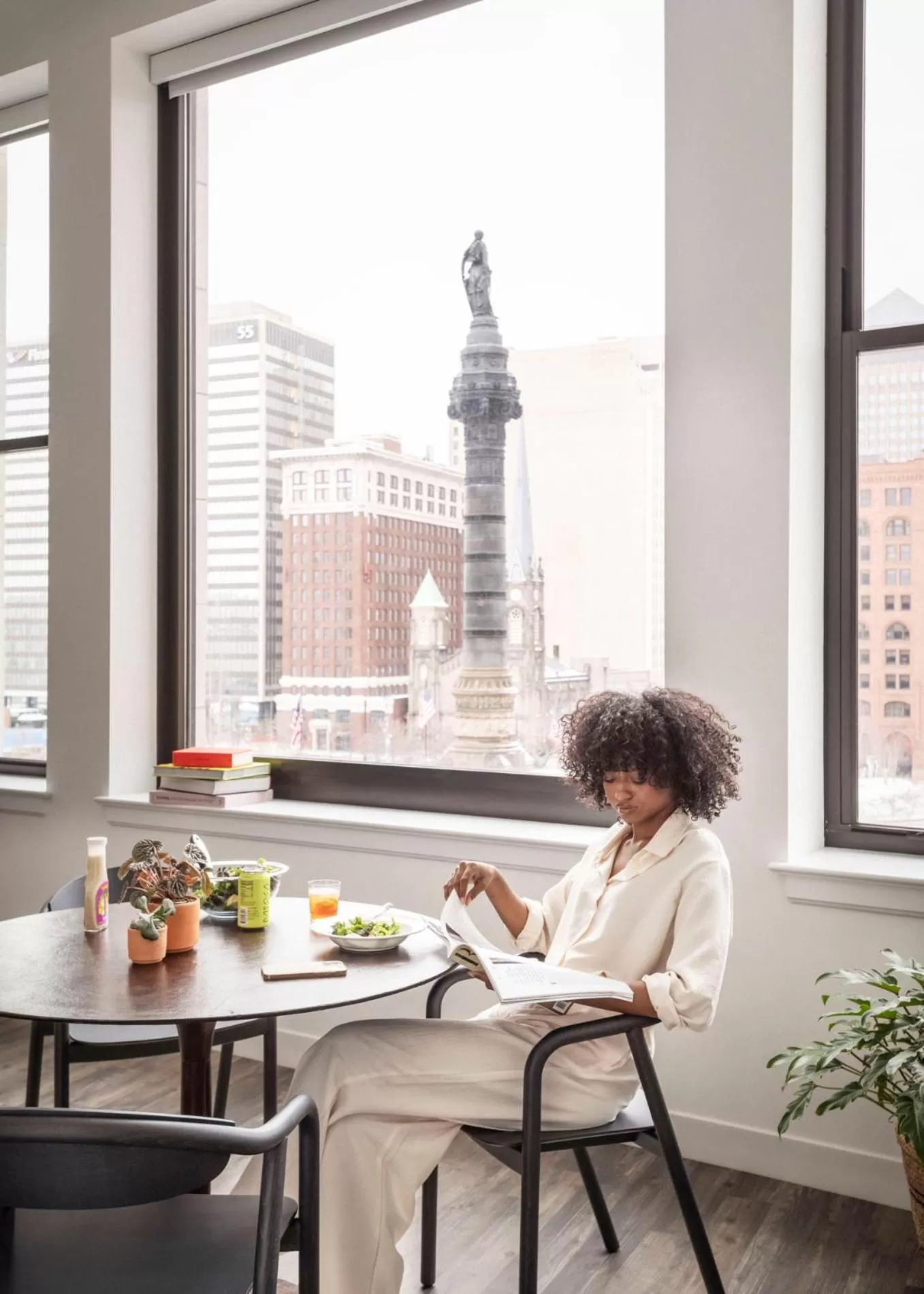 City view in ROOST Cleveland