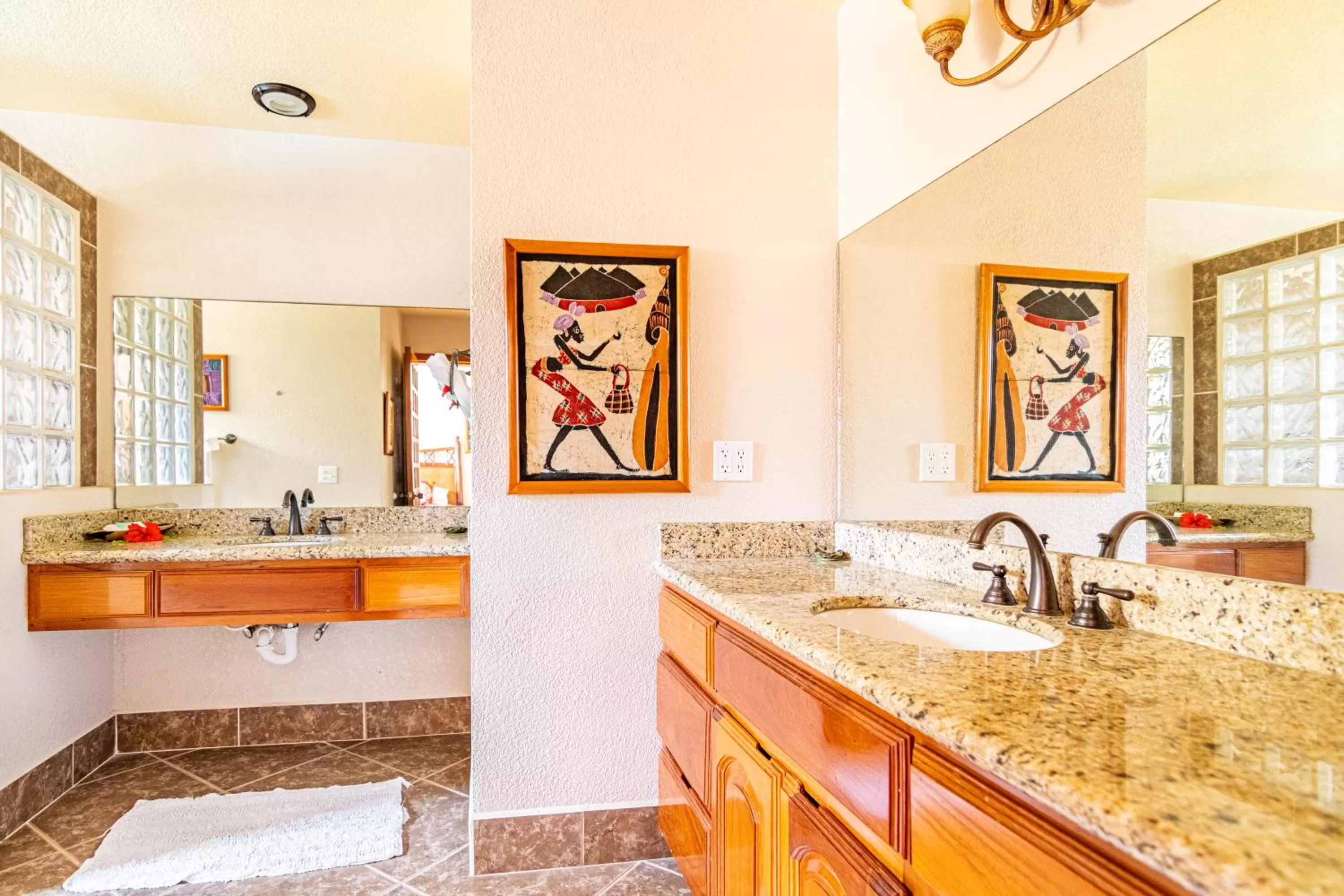 Bathroom in Lighthouse Beach Villas