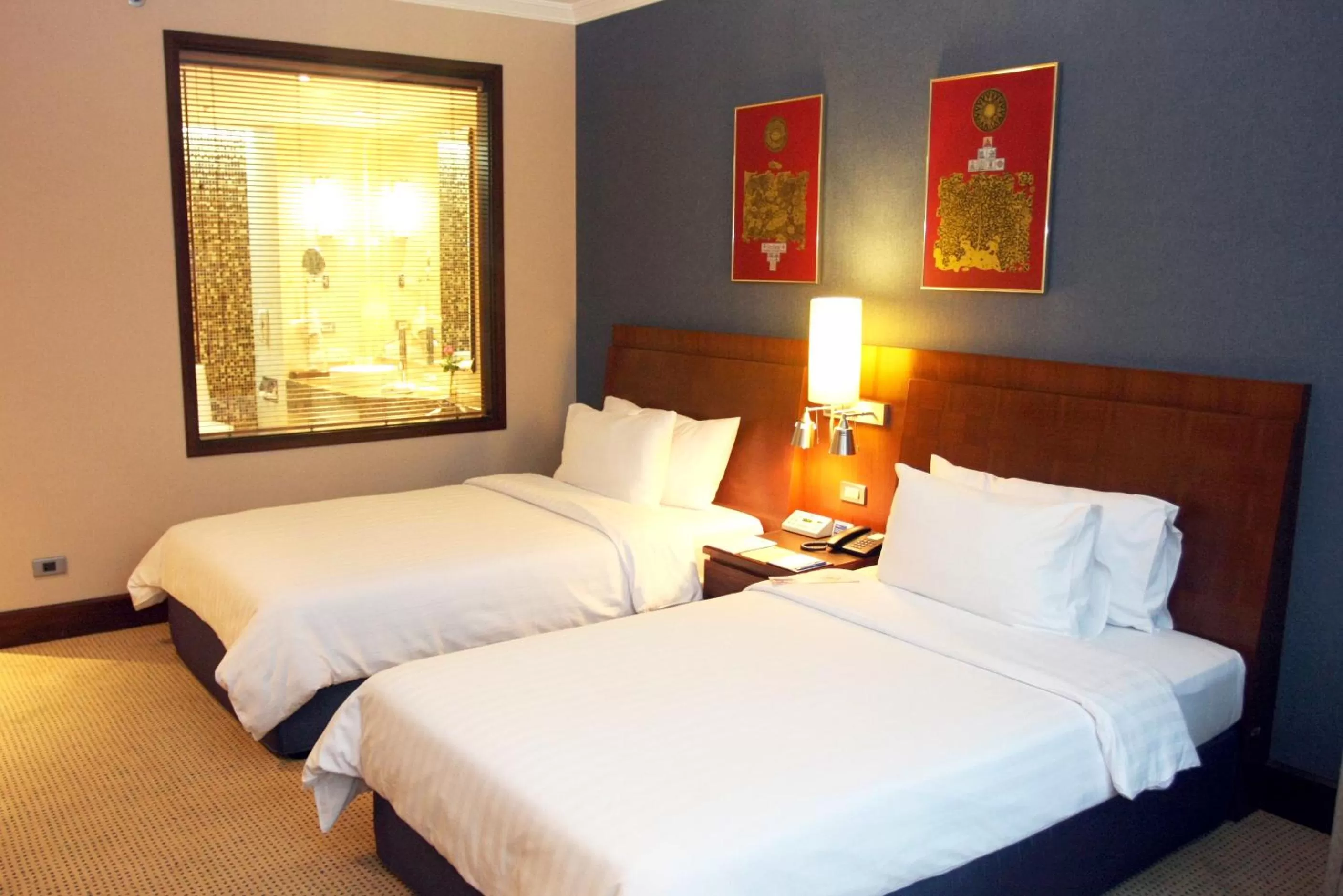 Deluxe Twin Room in Novotel Bangkok Suvarnabhumi Airport